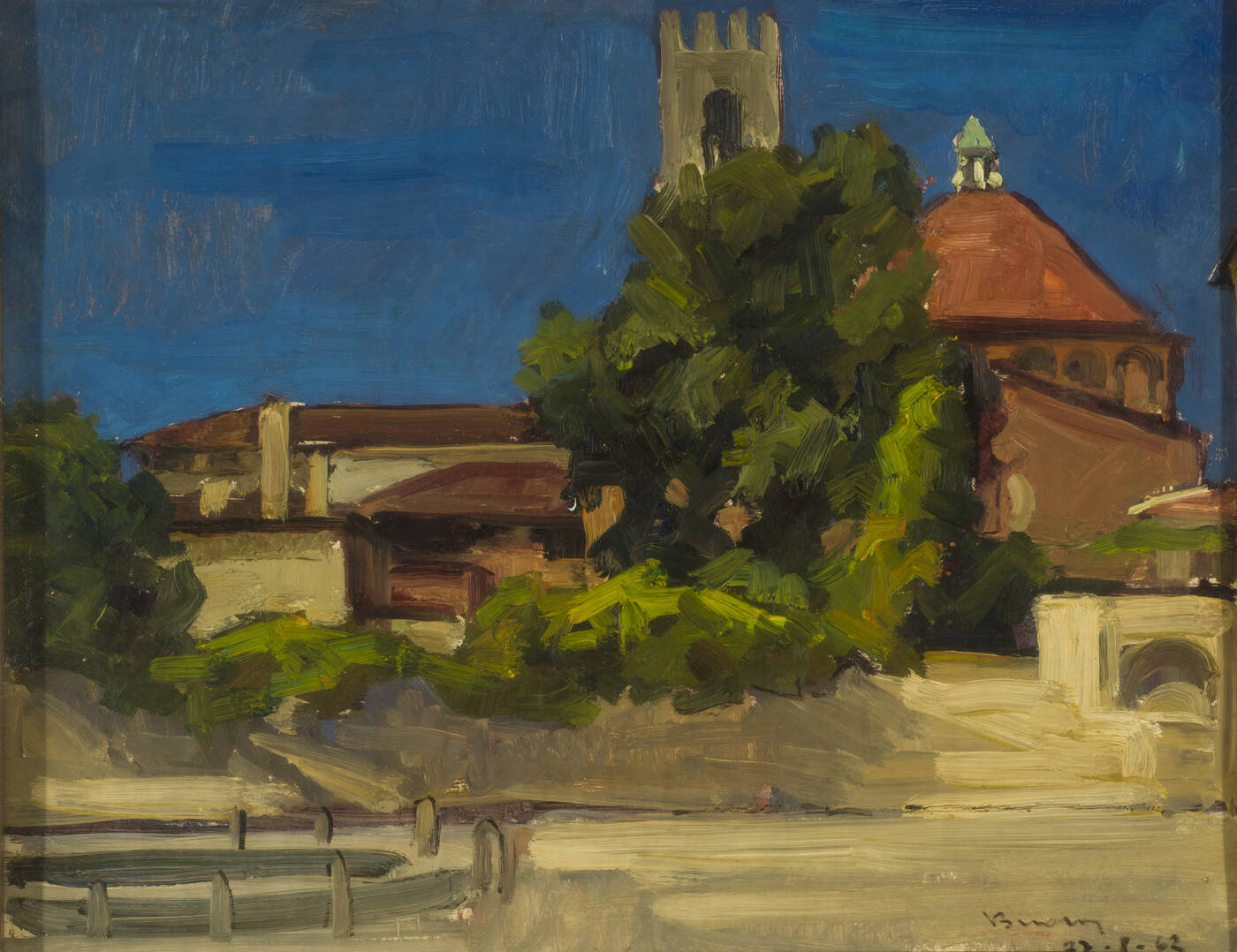 VITTORIO BUORA - 'Impressione lucchese' 1962