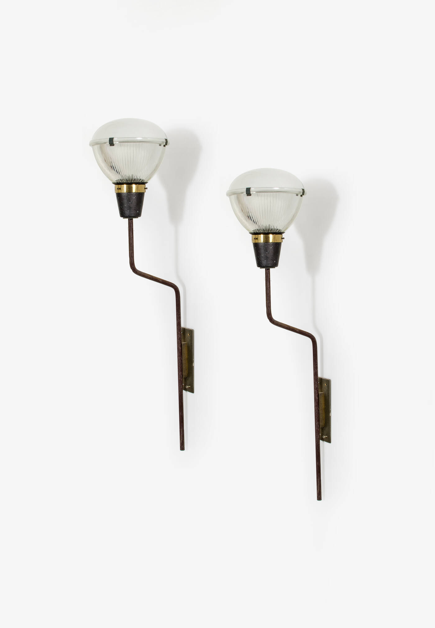 IGNAZIO GARDELLA - Coppia di lampade a muro mod. LP5