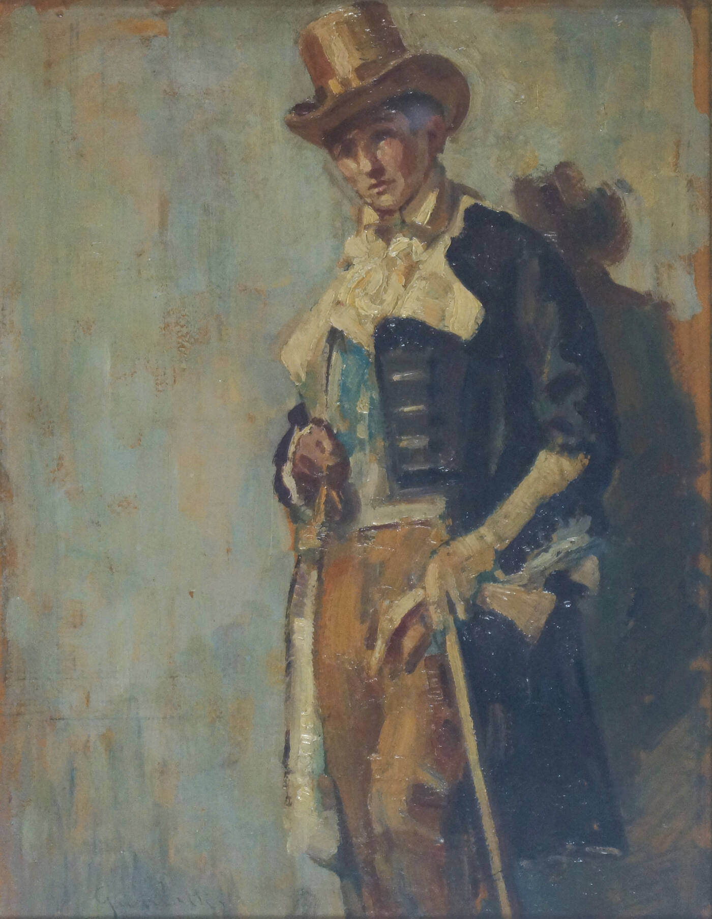 GIOVANNI GUARLOTTI - 'Figura in costume'