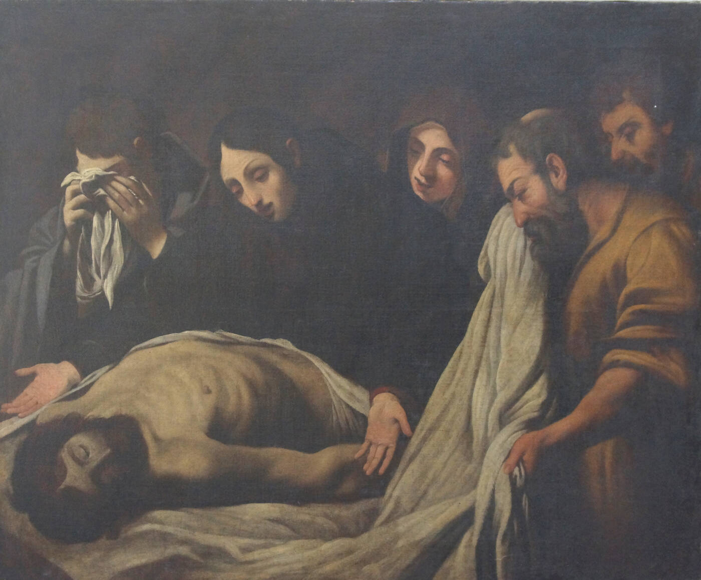 PITTORE ANONIMO - 'Compianto sul Cristo morto'
