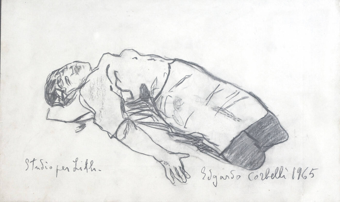 EDGARDO CORBELLI - 'Studio per Lilli' 1965