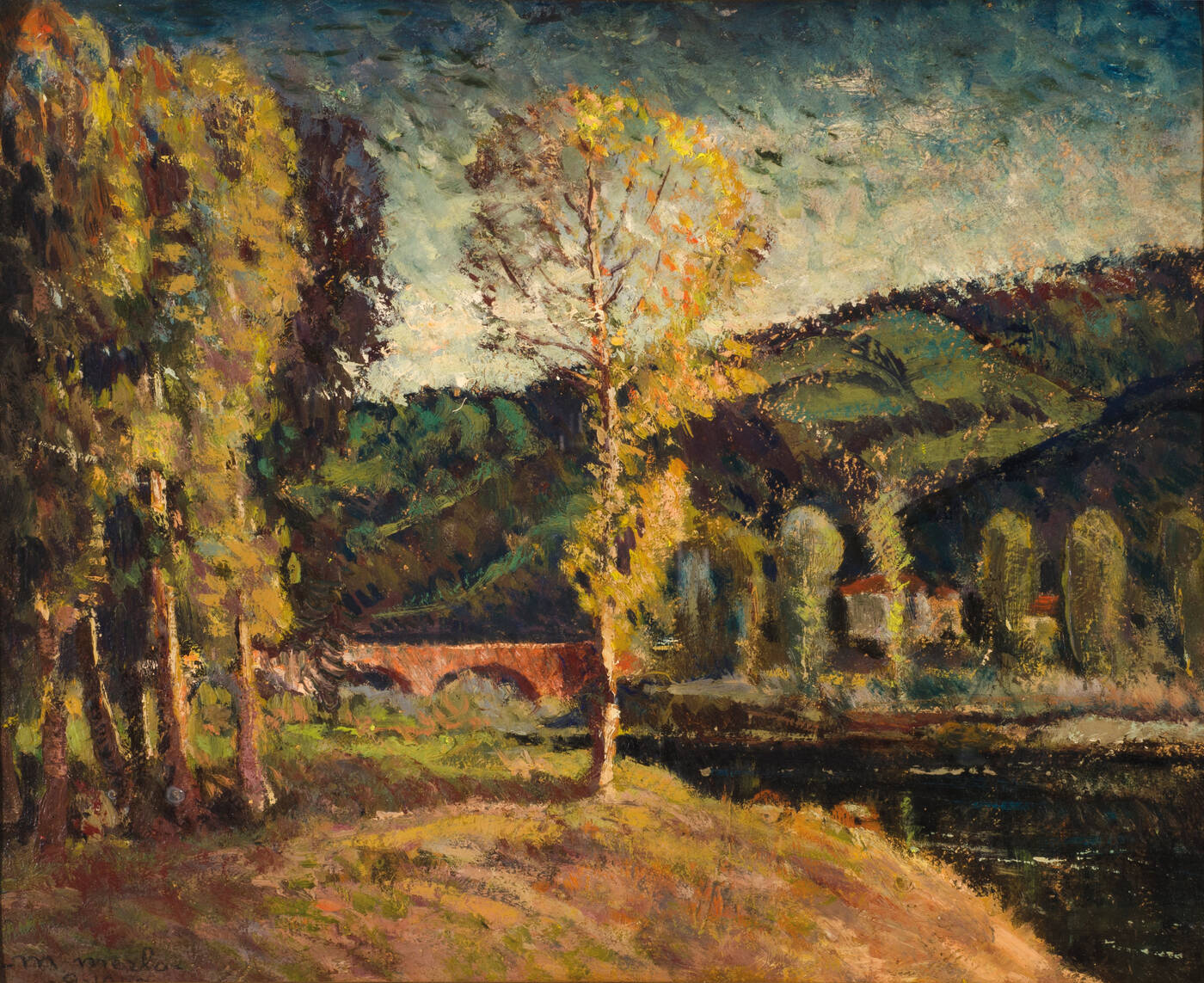 METELLO MERLO - 'Il ponte di Chivasso' settembre 1949