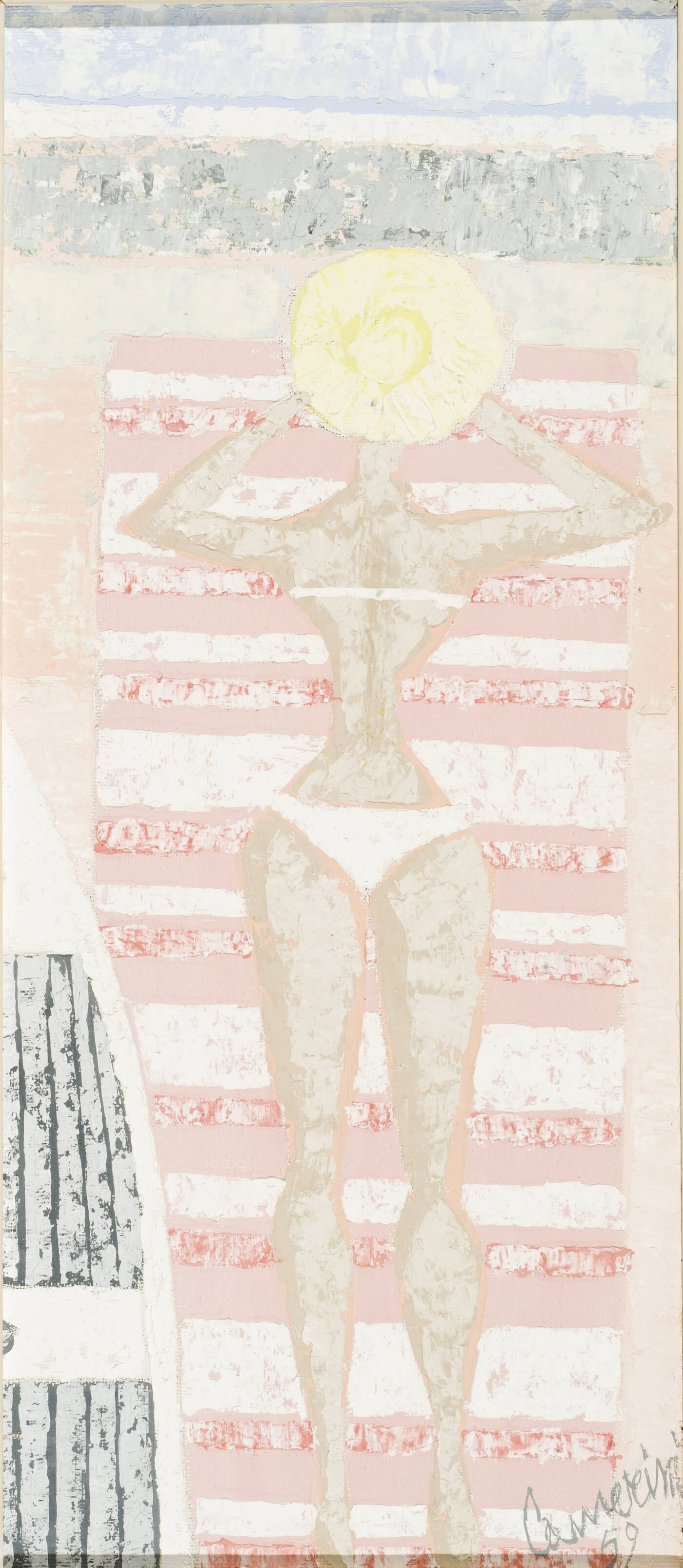 LAMBERTO CAMERINI - 'Testa di sole' 1959