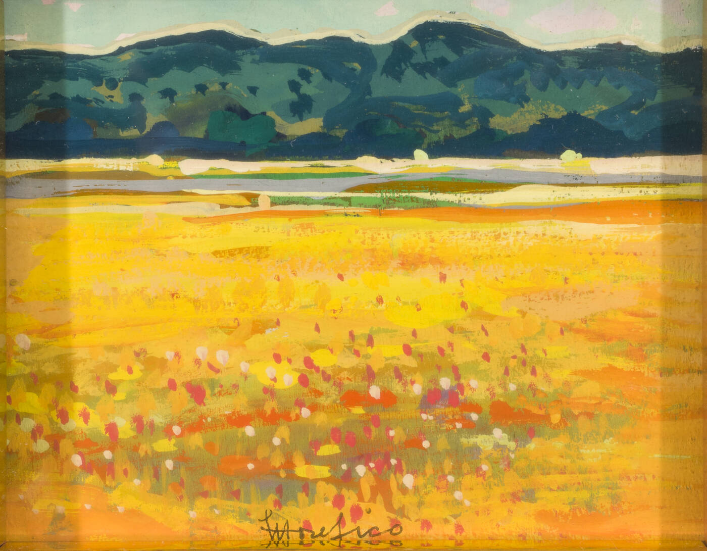 ETTORE FICO - 'Paesaggio'