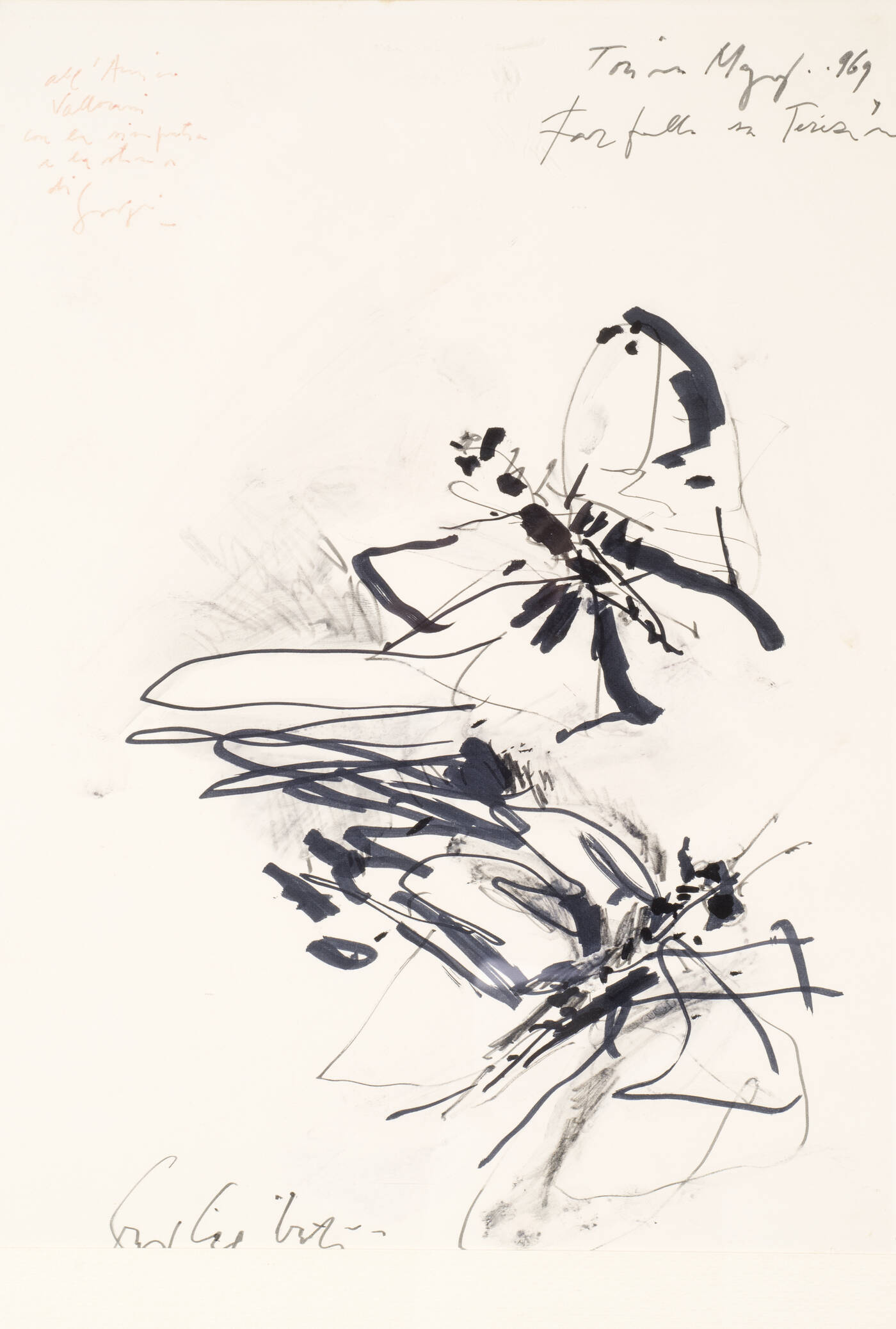 GIORGIO CELIBERTI - 'Farfalle (...)' Maggio '969