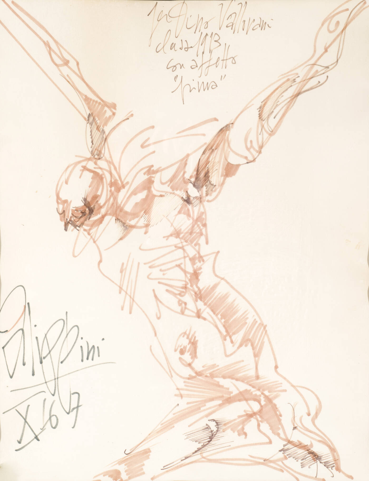 FELICE FILIPPINI - 'Figura' X-1967