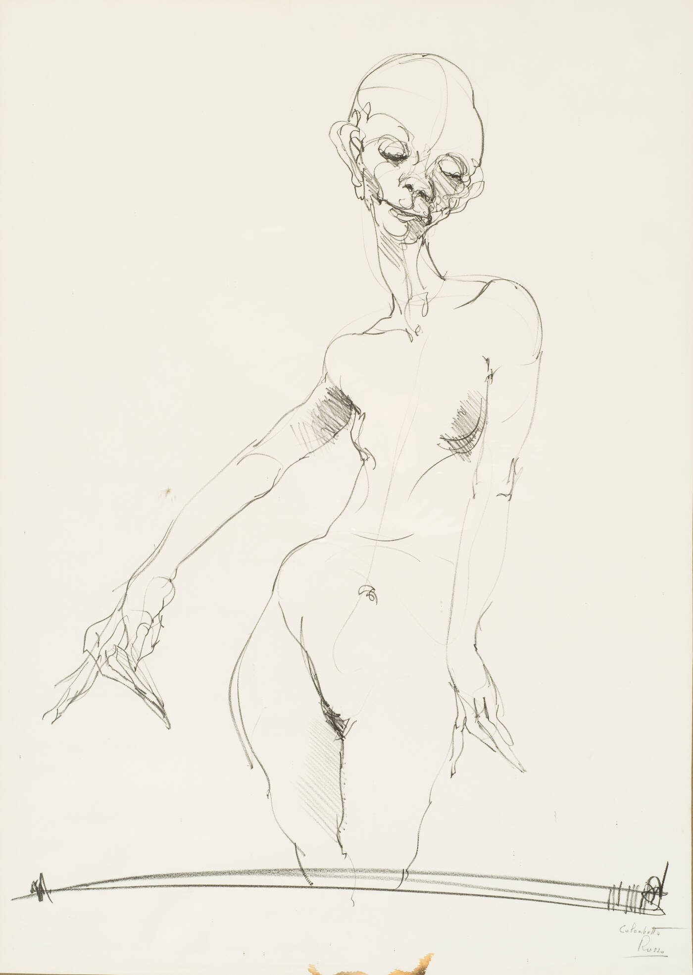 ENRICO COLOMBOTTO ROSSO - 'Senza titolo'