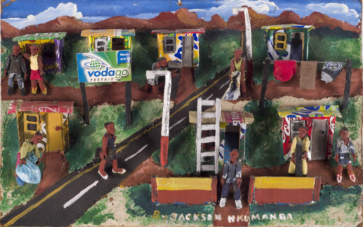 JACKSON NKUMANDA MONANI - 'Senza titolo' 2004