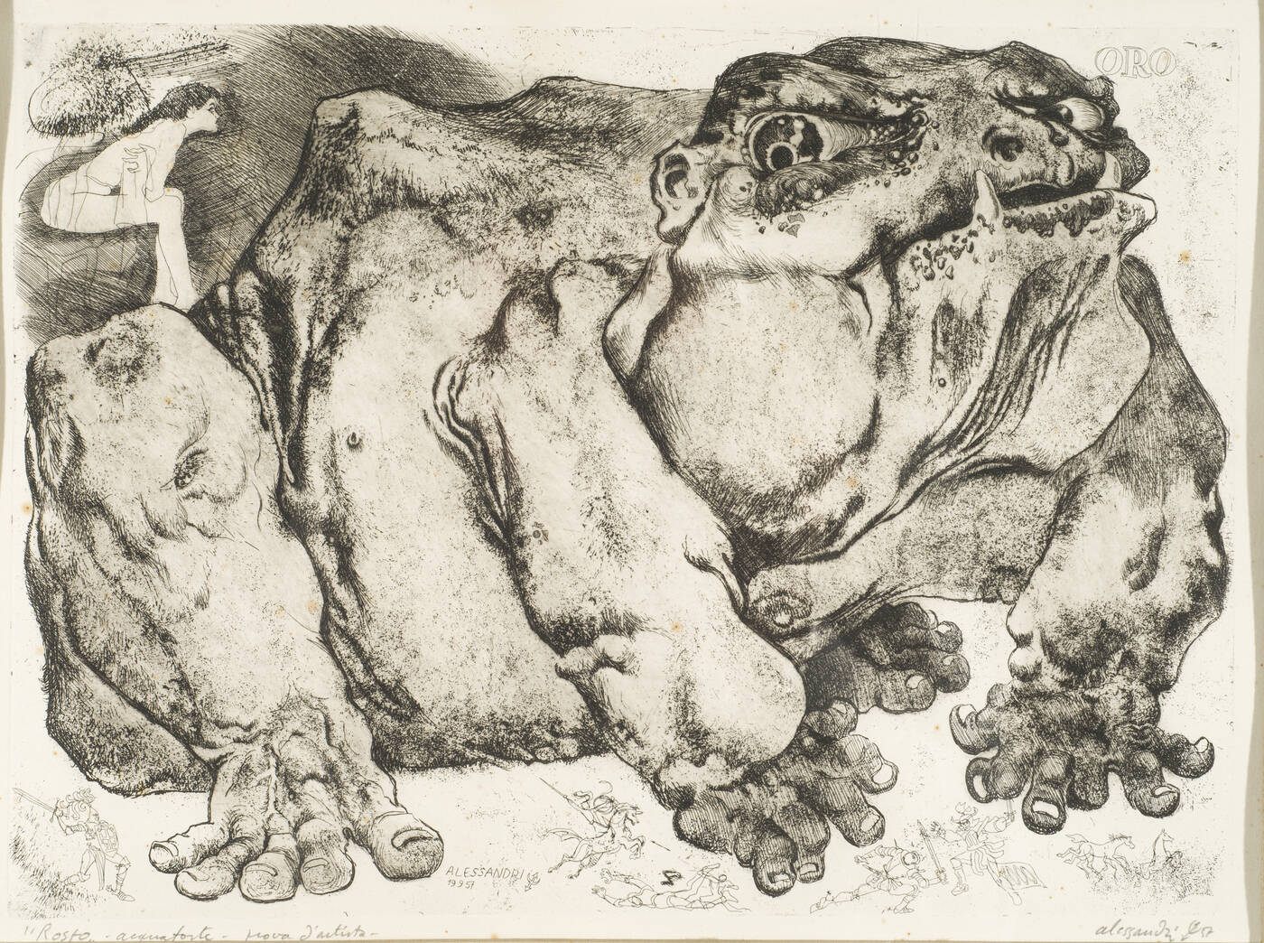 LORENZO ALESSANDRI - 'Rospo' 19-9-57