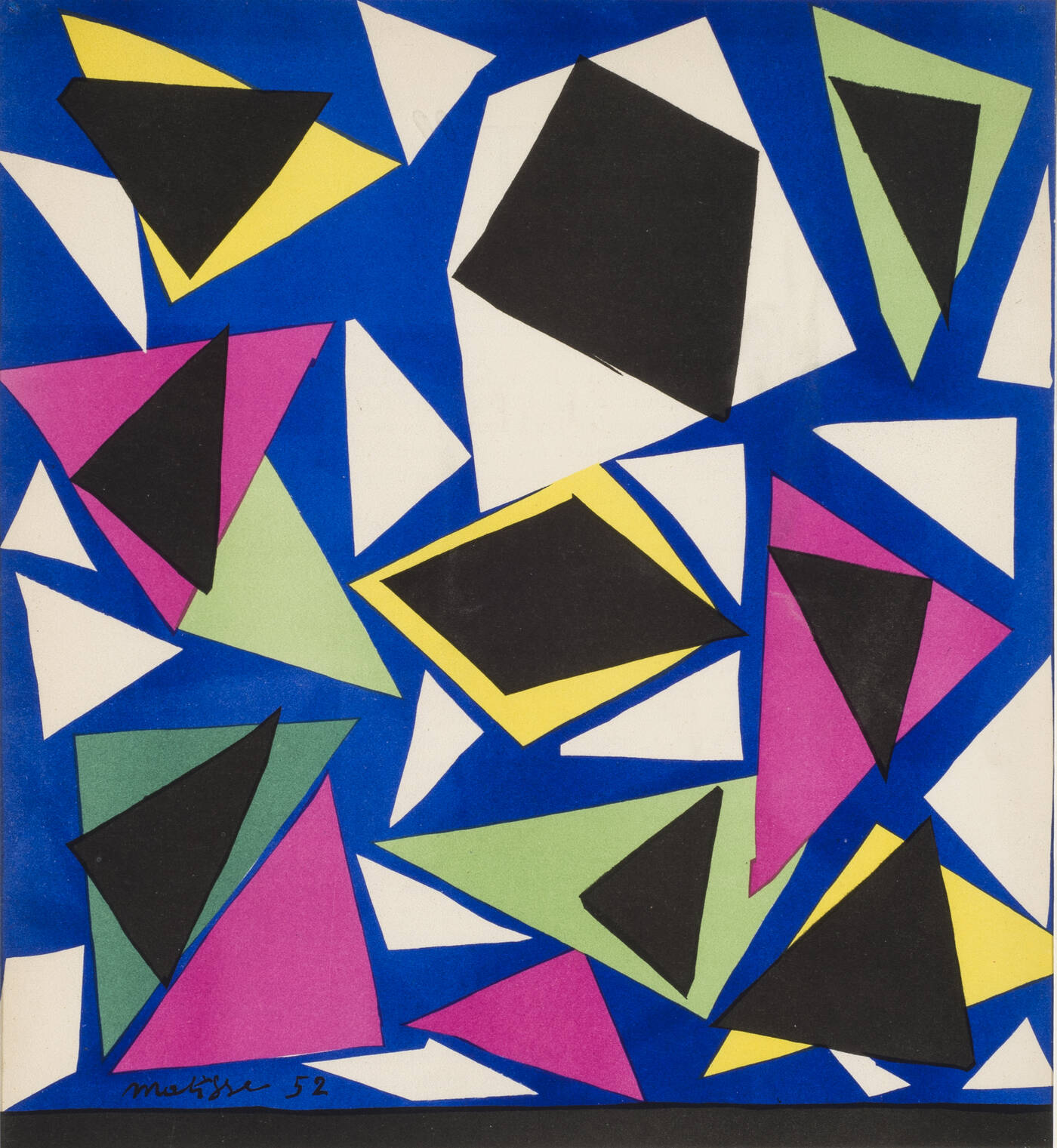 HENRY MATISSE - 'Senza titolo' '52