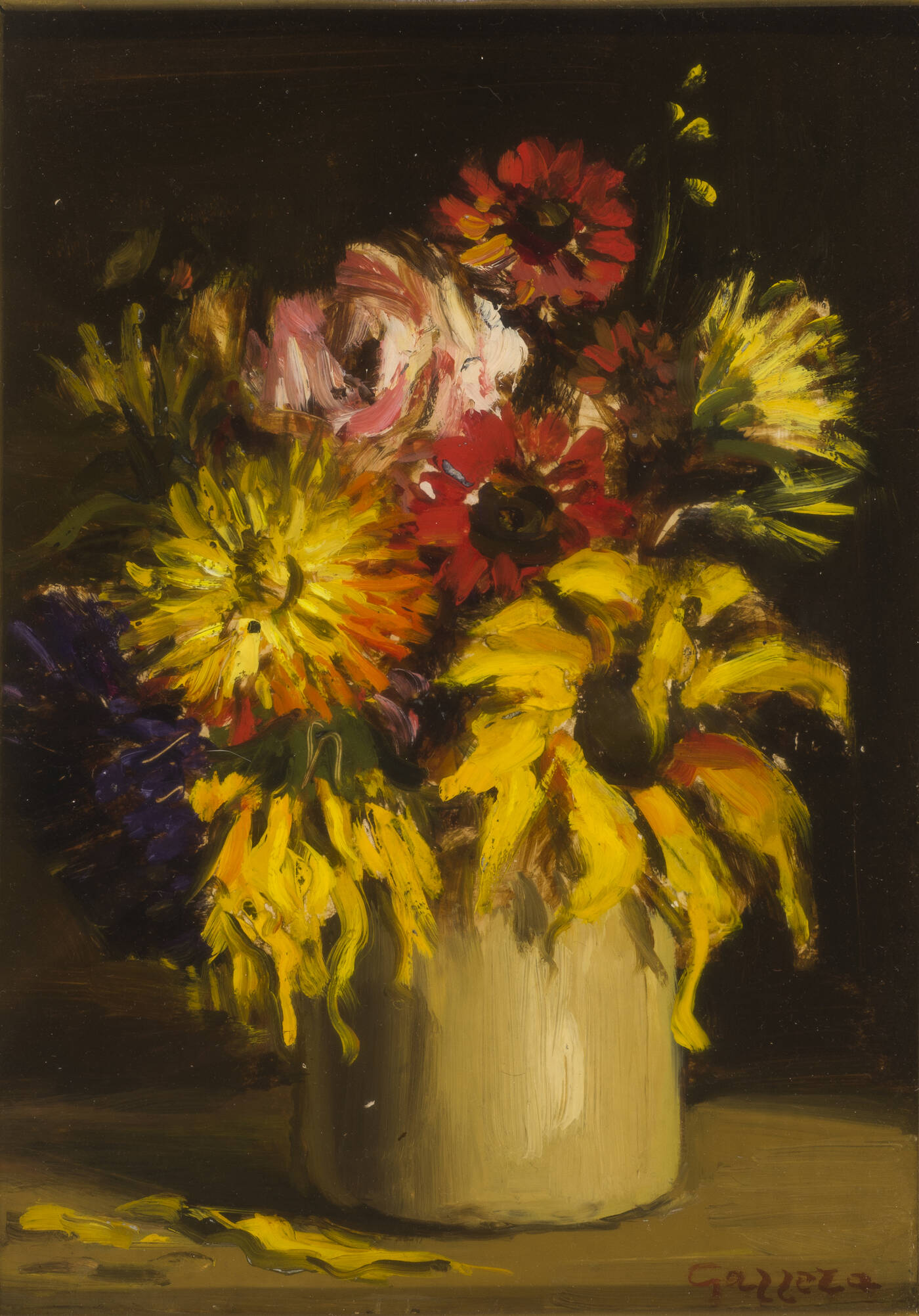 ROMANO GAZZERA - 'Fiori' 1948