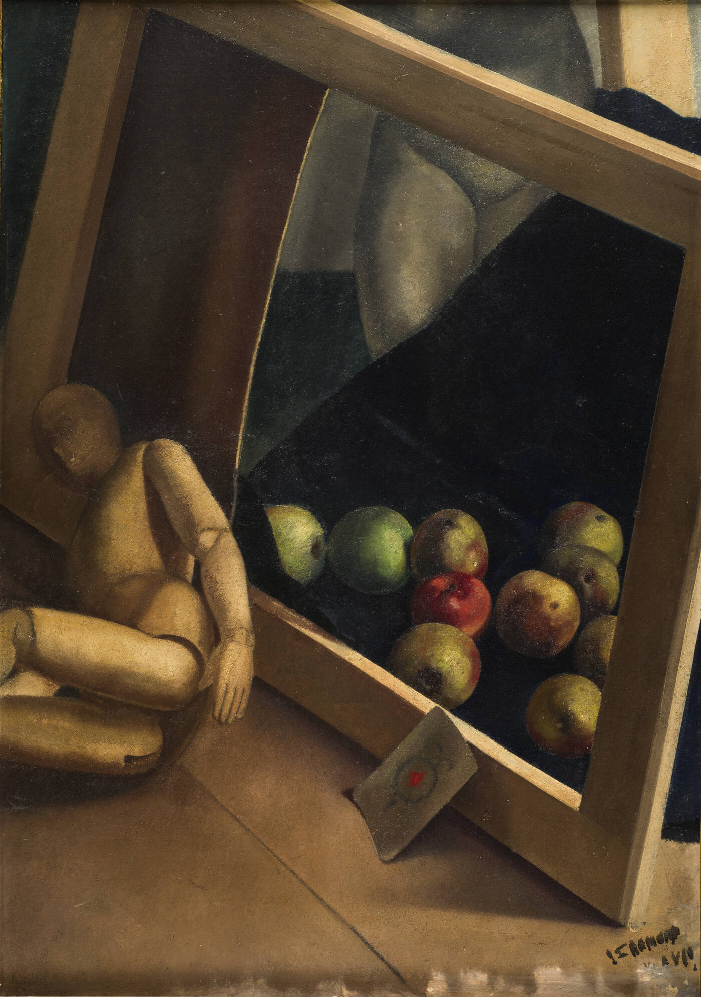 ITALO CREMONA - 'Natura morta con manichino' 1929