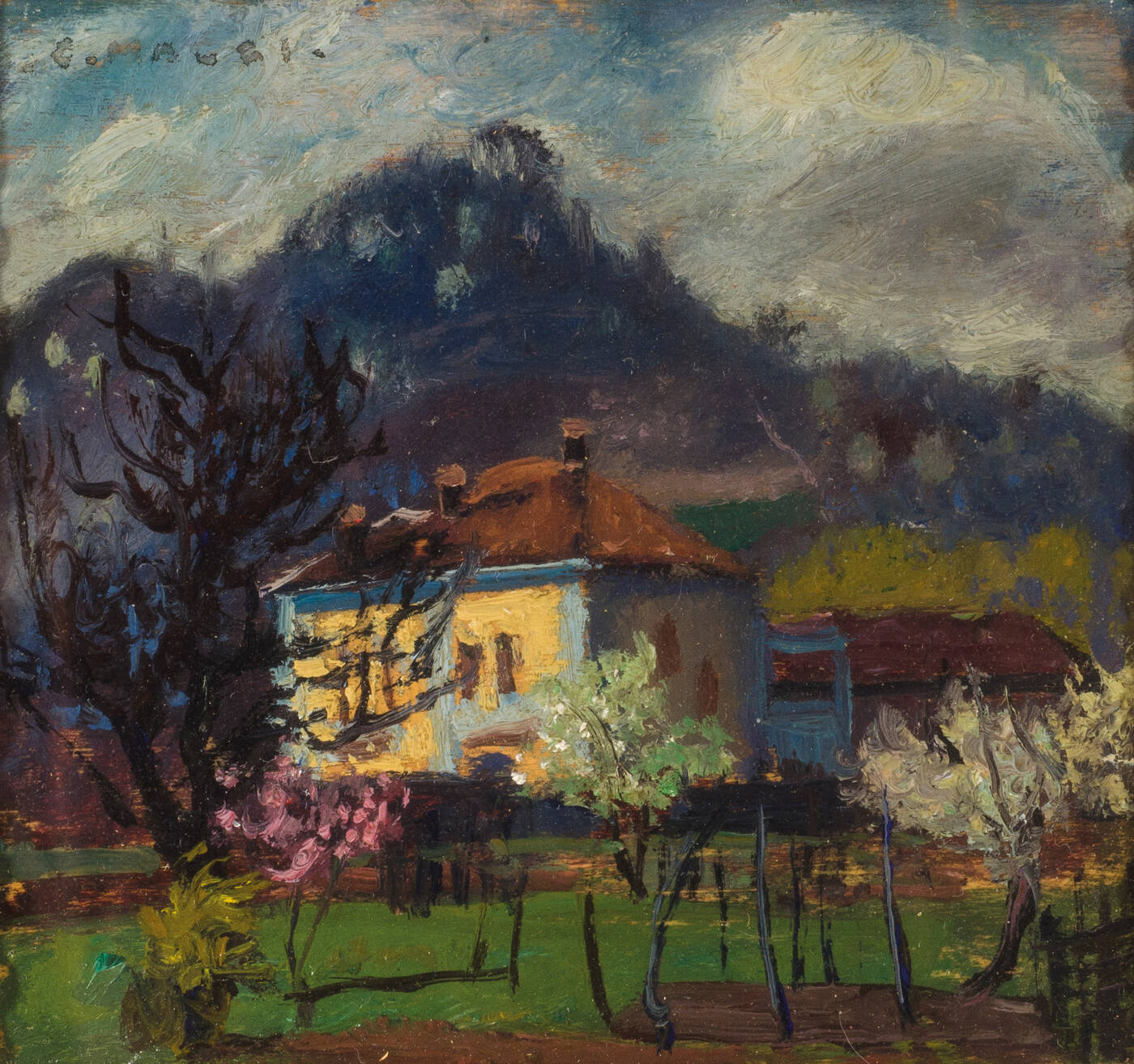 CESARE MAGGI - 'Dintorni di Brusasco'