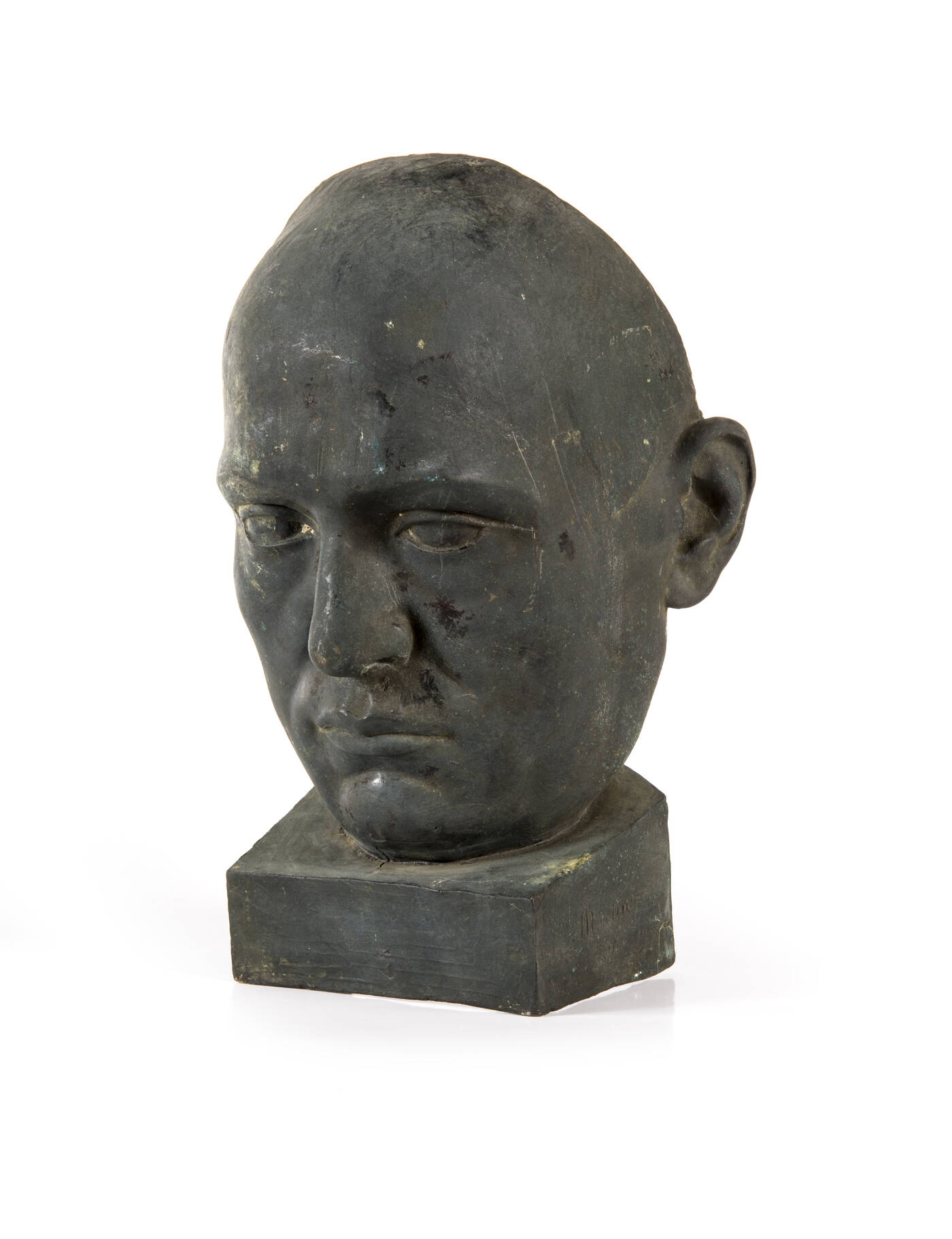 MARTINEZ GAETANO (Attribuito) - 'Ritratto virile del Duce' 1929