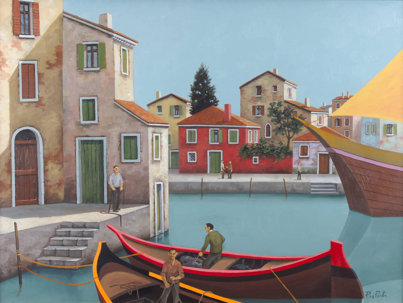 PINO PONTI - 'Venezia' fine anni '940/primi anni '950