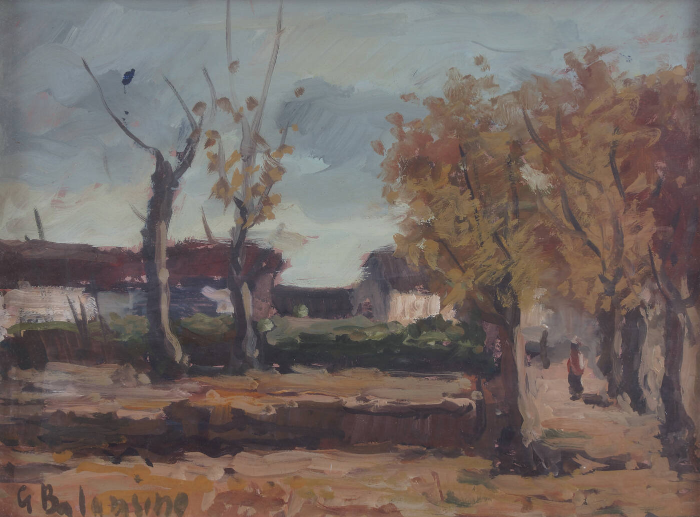 GIOVANNI BALANSINO - 'Autunno' 1966