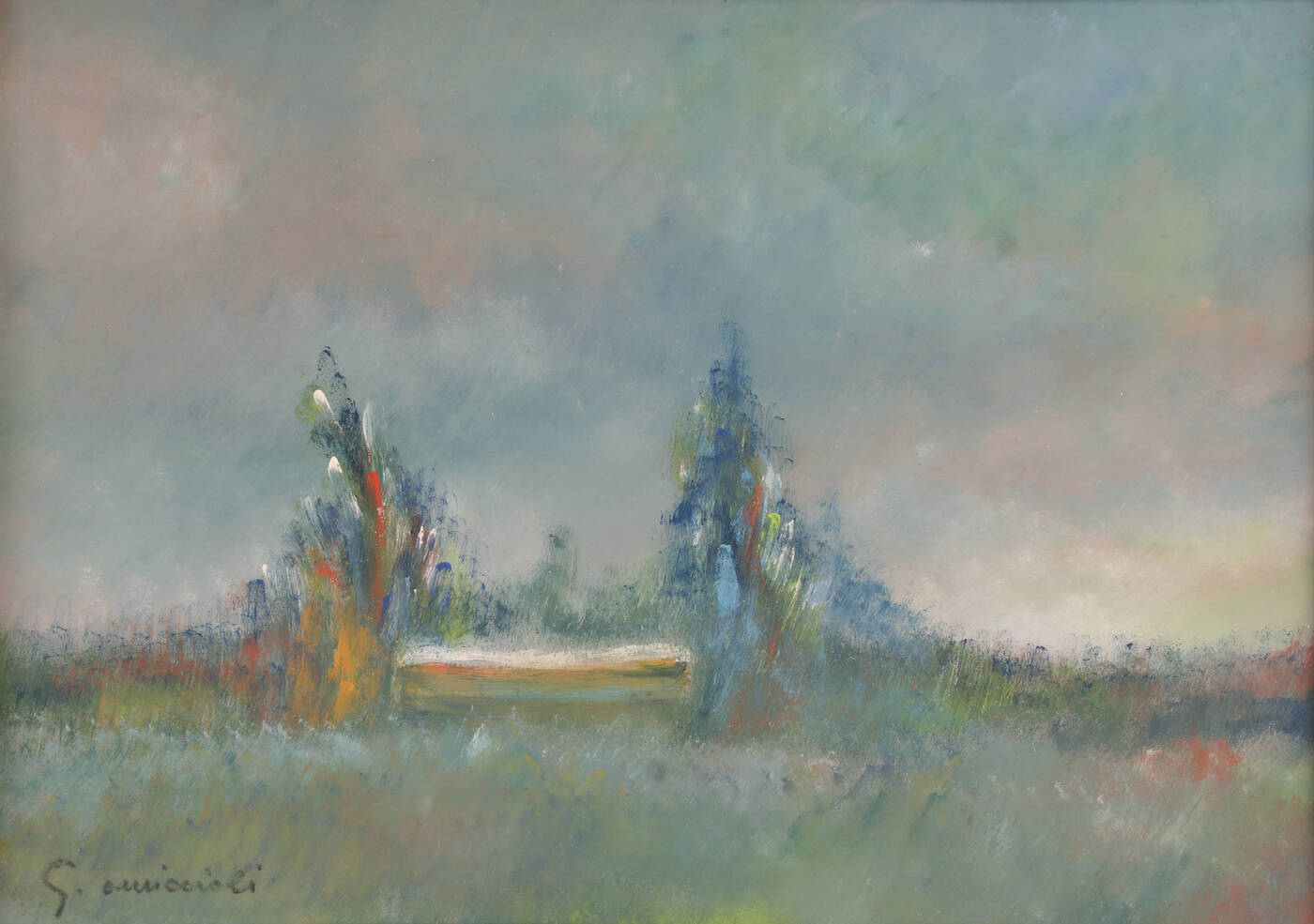 GIOVANNI OMICCIOLI - 'Paesaggio'