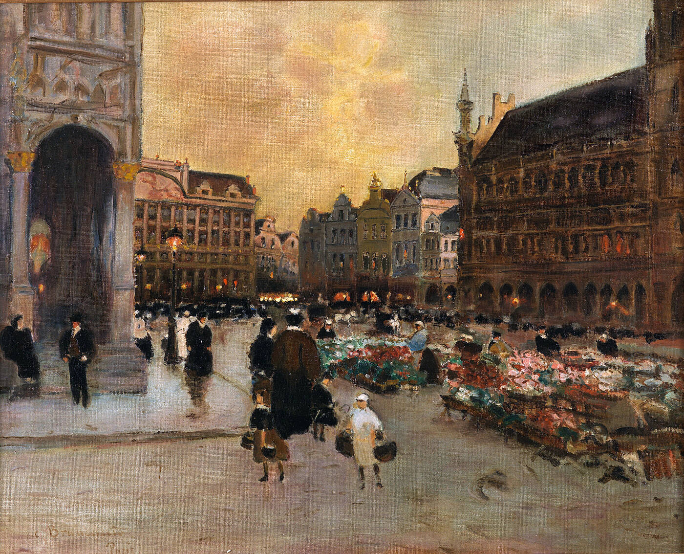 CARLO BRANCACCIO - 'Piazza parigina'