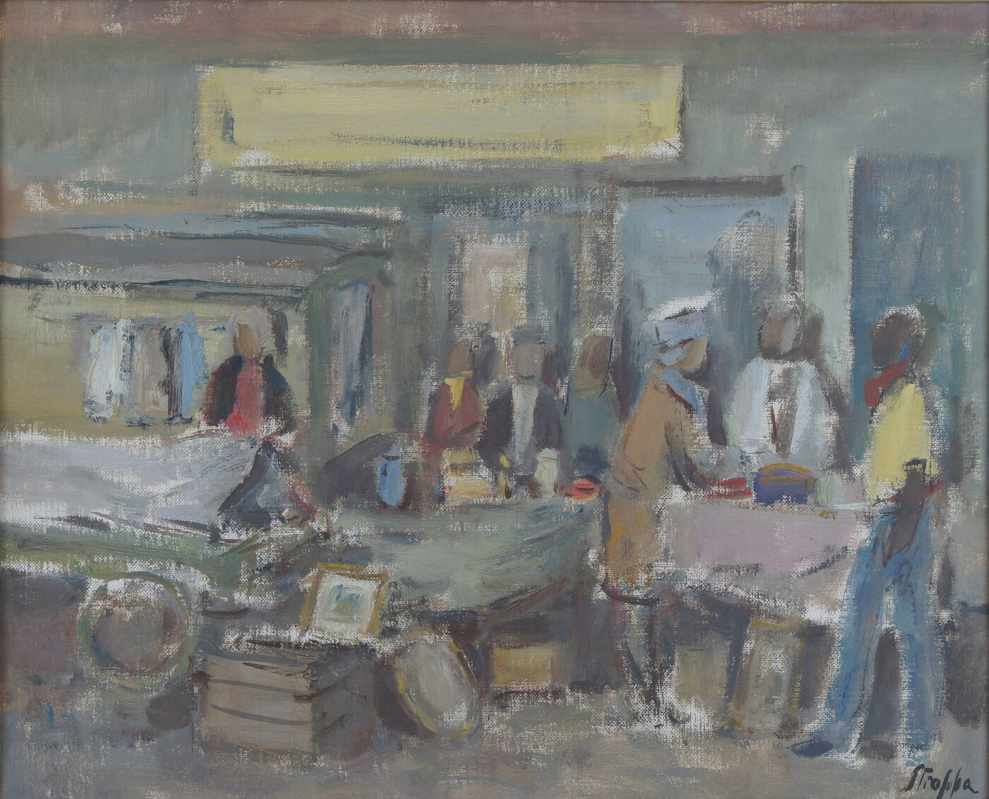 LEONARDO STROPPA - 'Mercato' Londra 1971