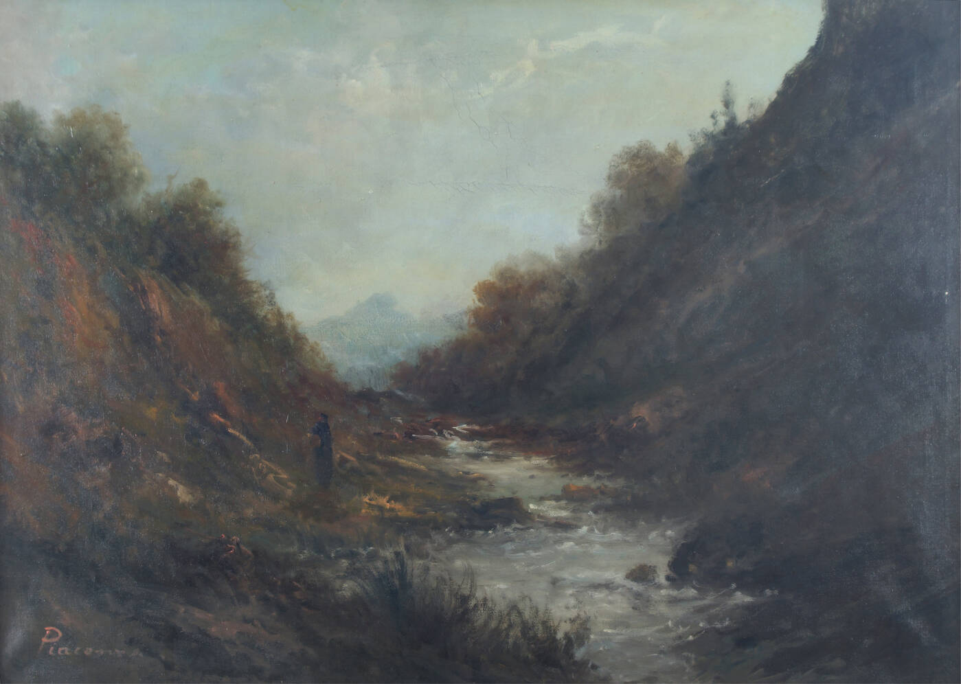 PIETRO PIACENZA - 'Torrente montano'