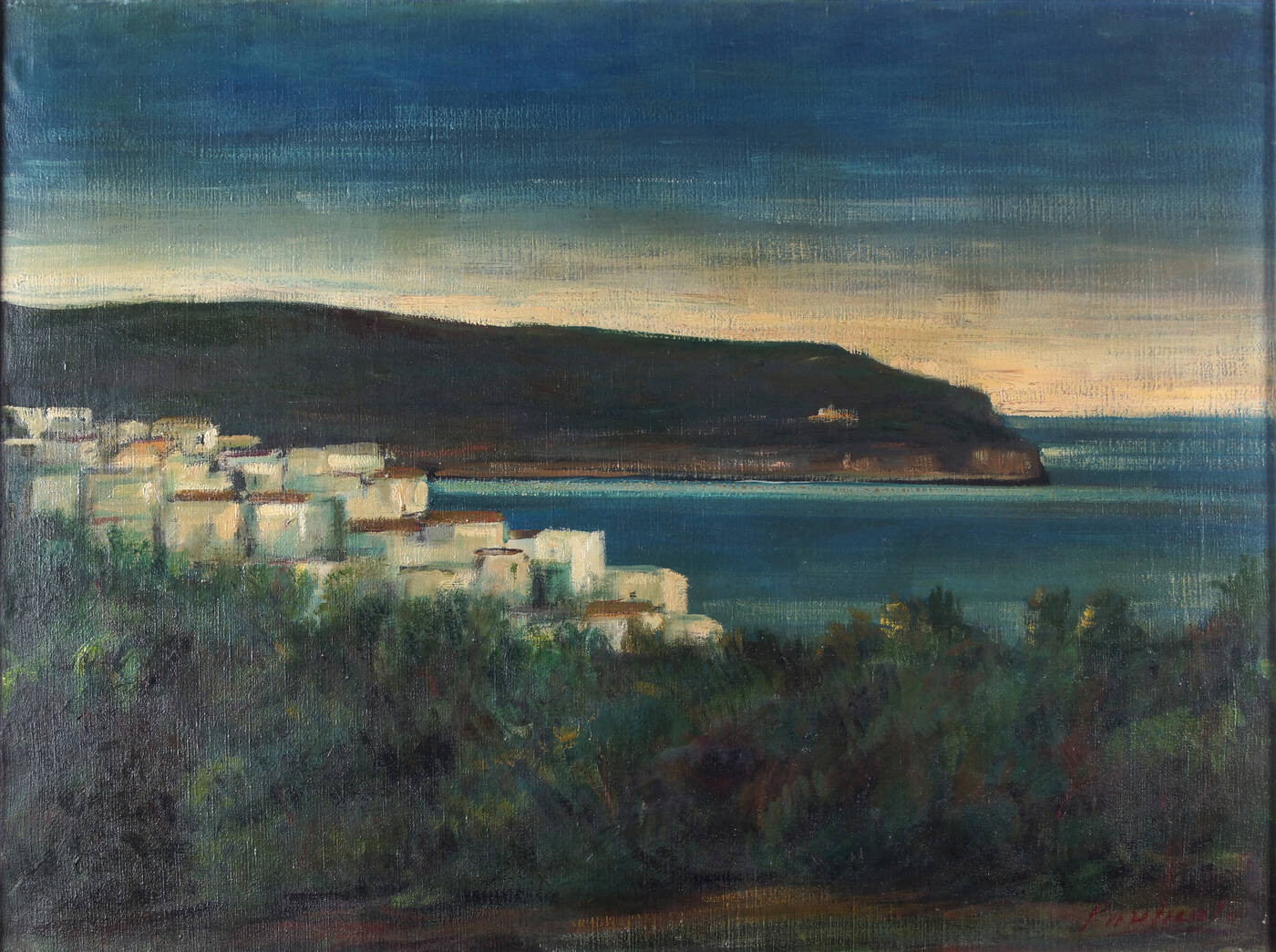 DOMENICO PURIFICATO - 'Marina a Gaeta'