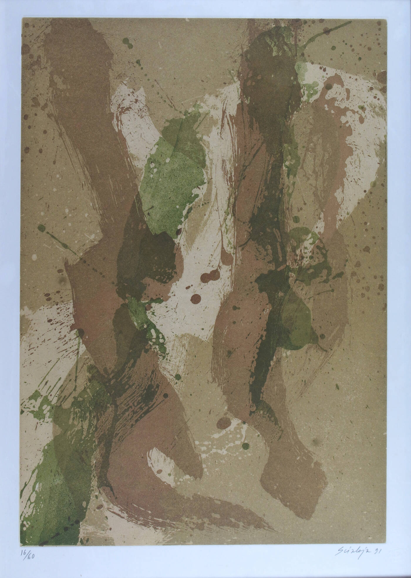 TOTI SCIALOJA - 'Composizione' 1991