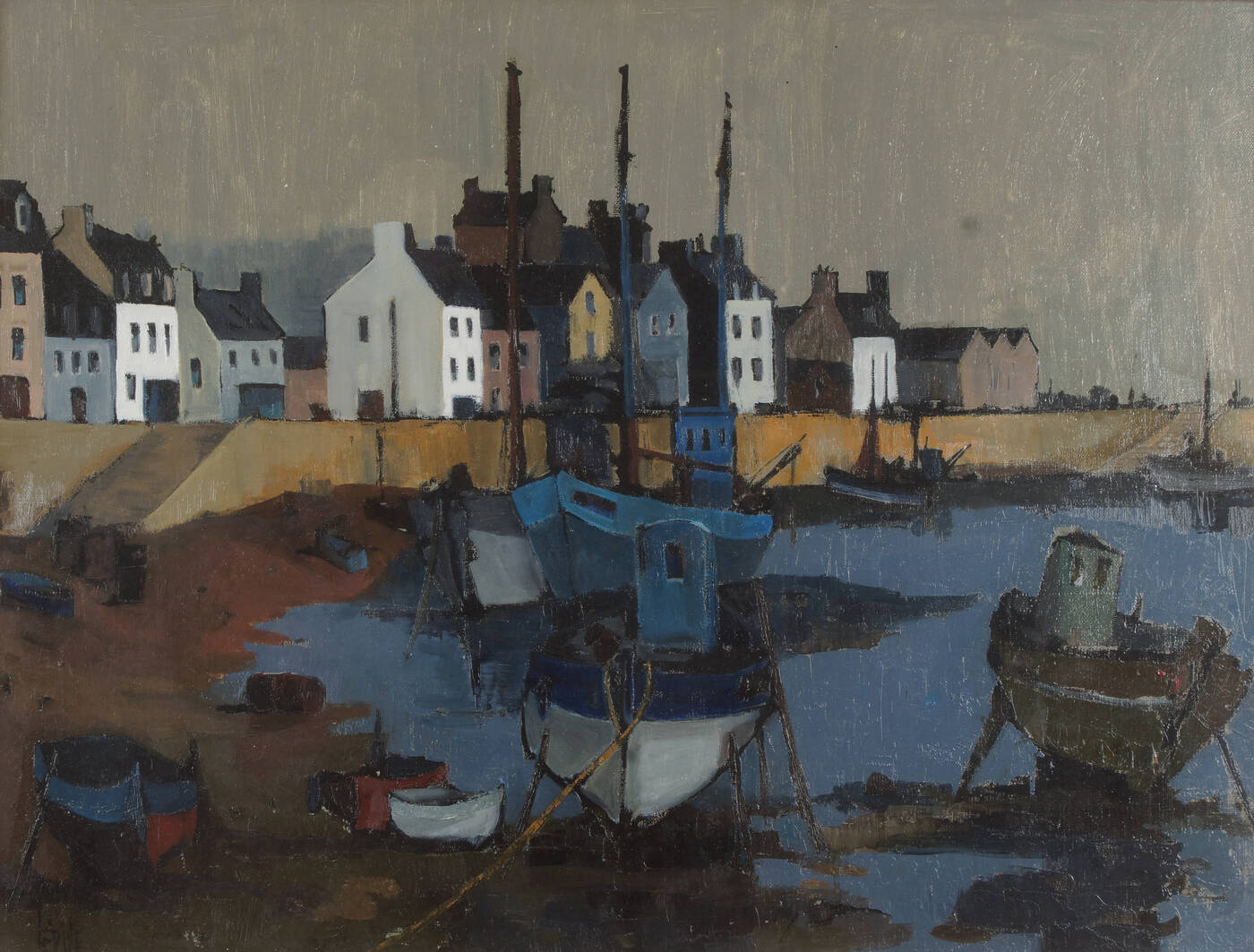 LEPINE  - 'Veduta dal porto'