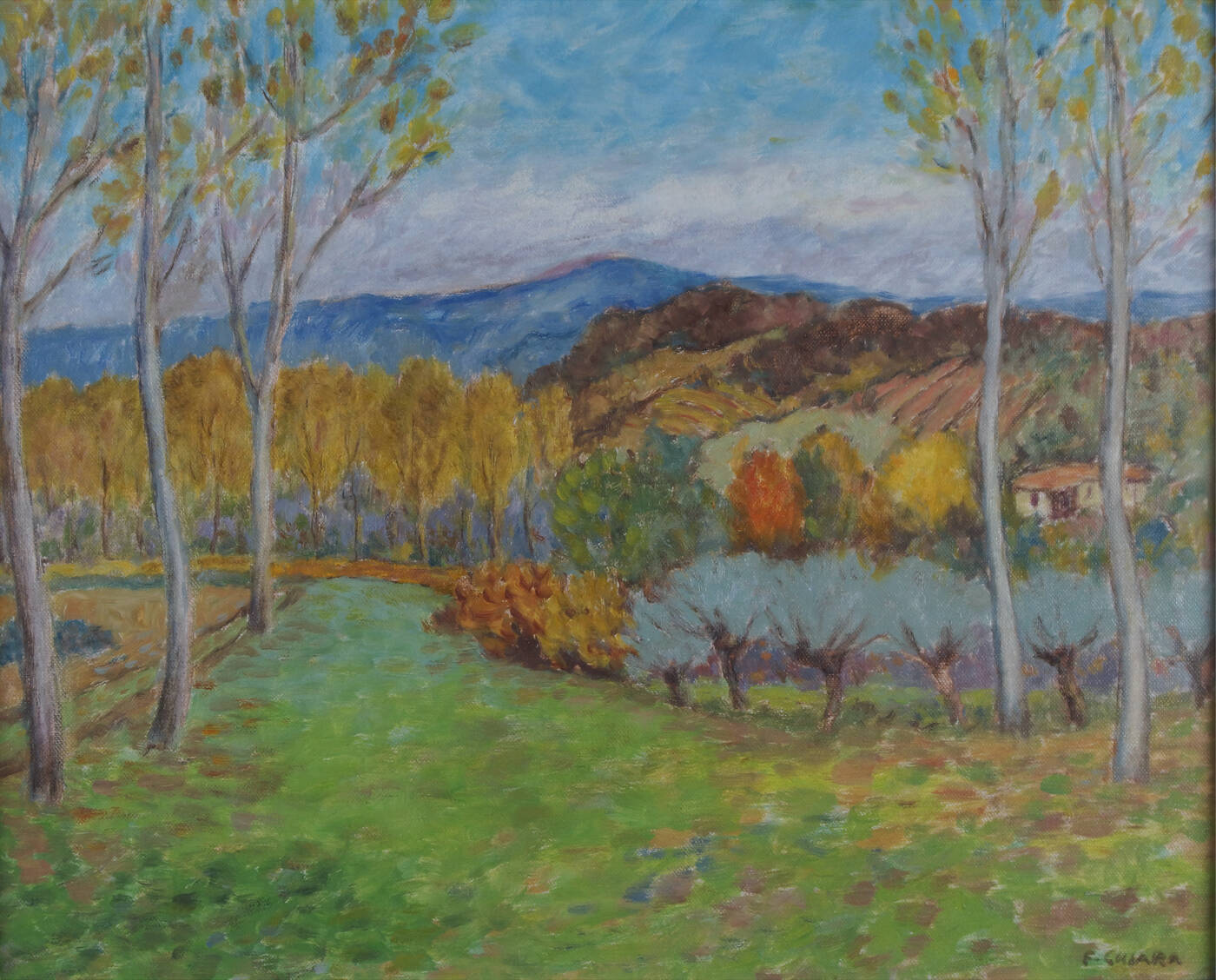 FEDERICO CHIARA - 'Paesaggio collinare'