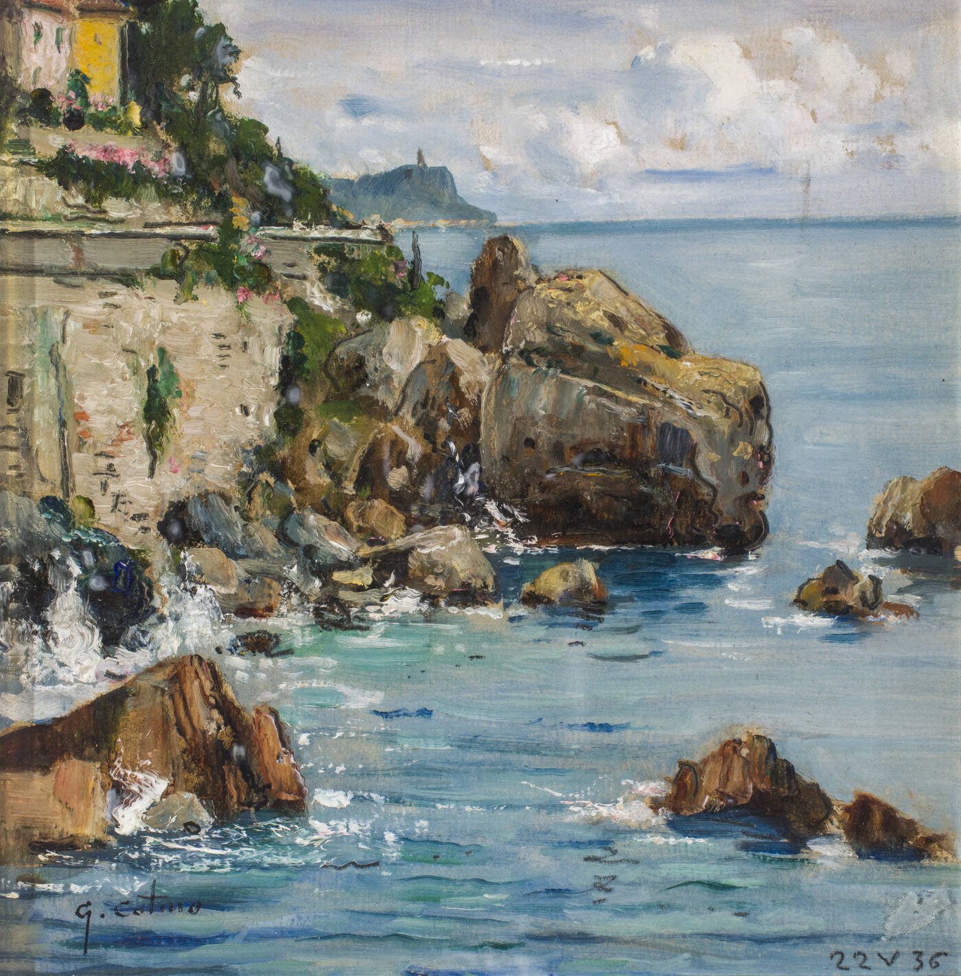 GIOVANNI COLMO - 'Gli scogli' 22/V/36