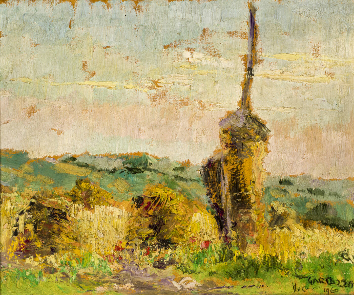 PIER ANTONIO GARIAZZO - 'Il pagliaio' Ancona 1960