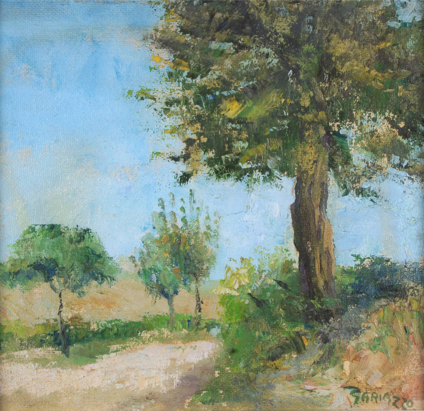 PIER ANTONIO GARIAZZO - 'Paesaggio' 1953