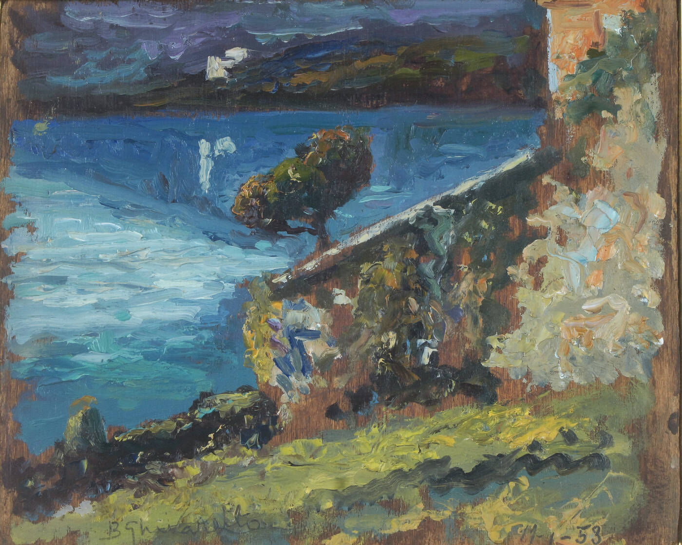 BENEDETTO GHIVARELLO - 'Lago di Viana' 11/1/1953