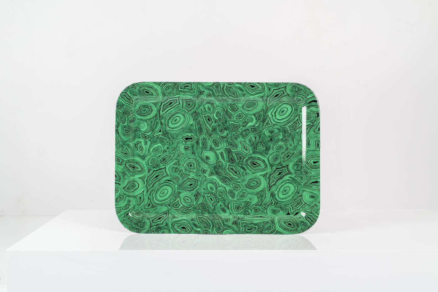 PIERO FORNASETTI - Vassoio della serie Malachite