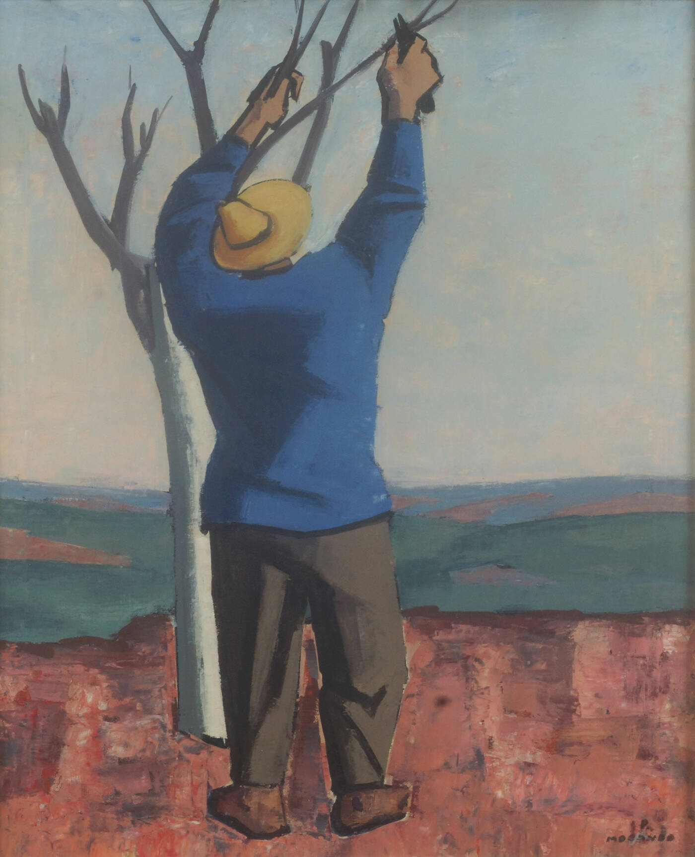 PIETRO MORANDO - 'Il potatore'