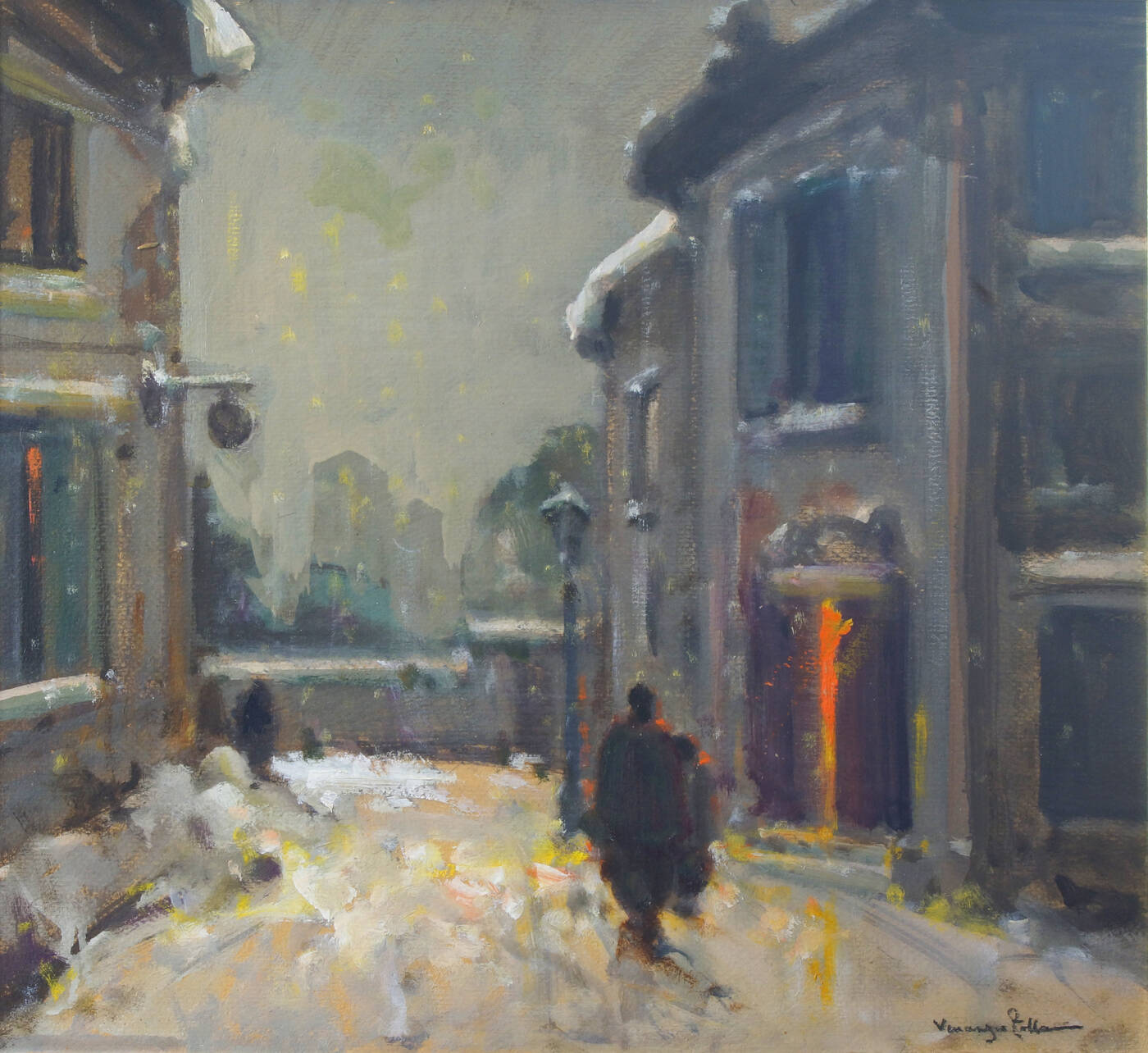 VENANZIO ZOLLA - 'Strada cittadina'