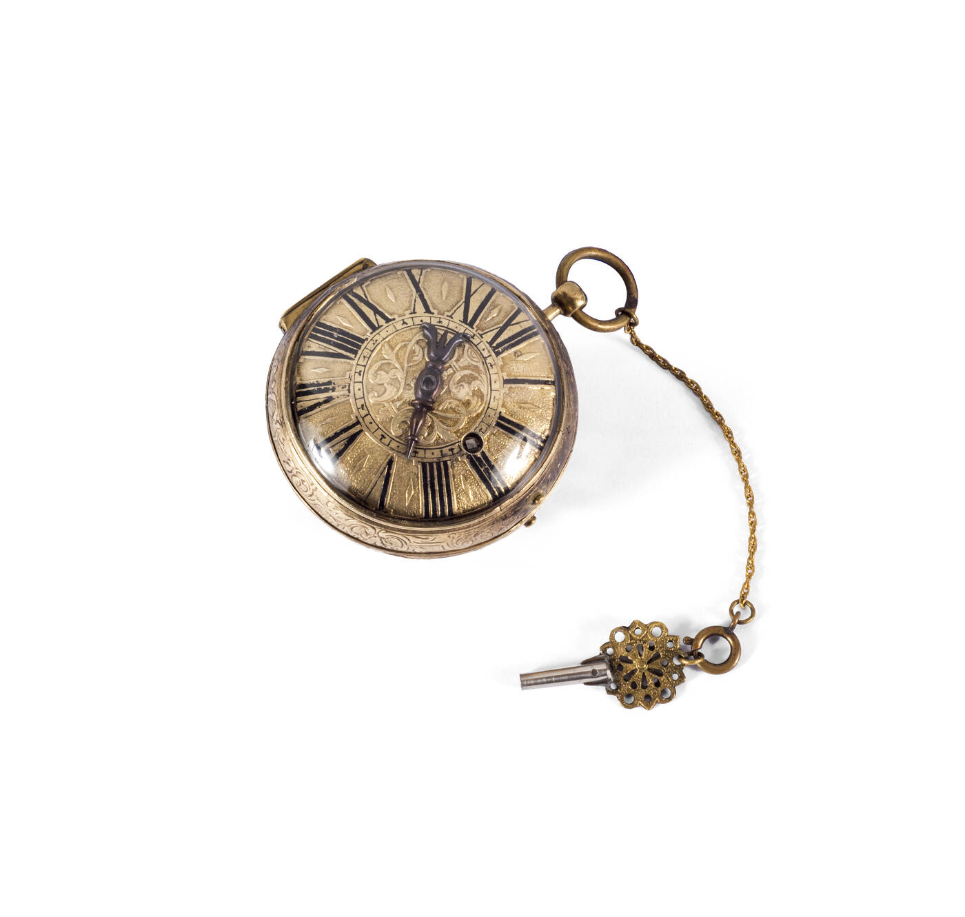 THUYER LISIEUX - Orologio da tasca, 'Oignon', epoca Luigi XIV, inizio XVIII secolo