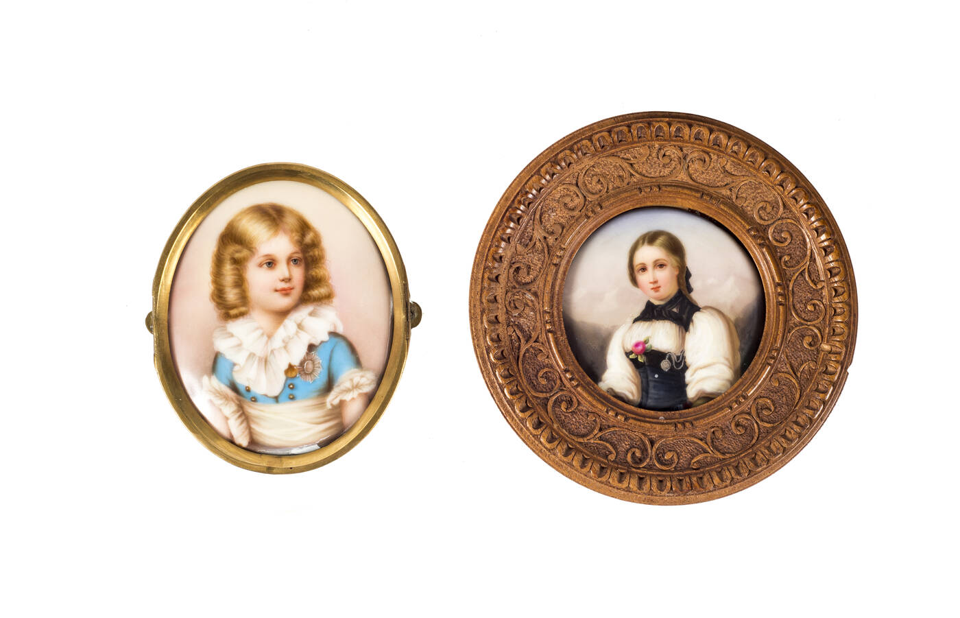 LOTTO DI DUE MINIATURE