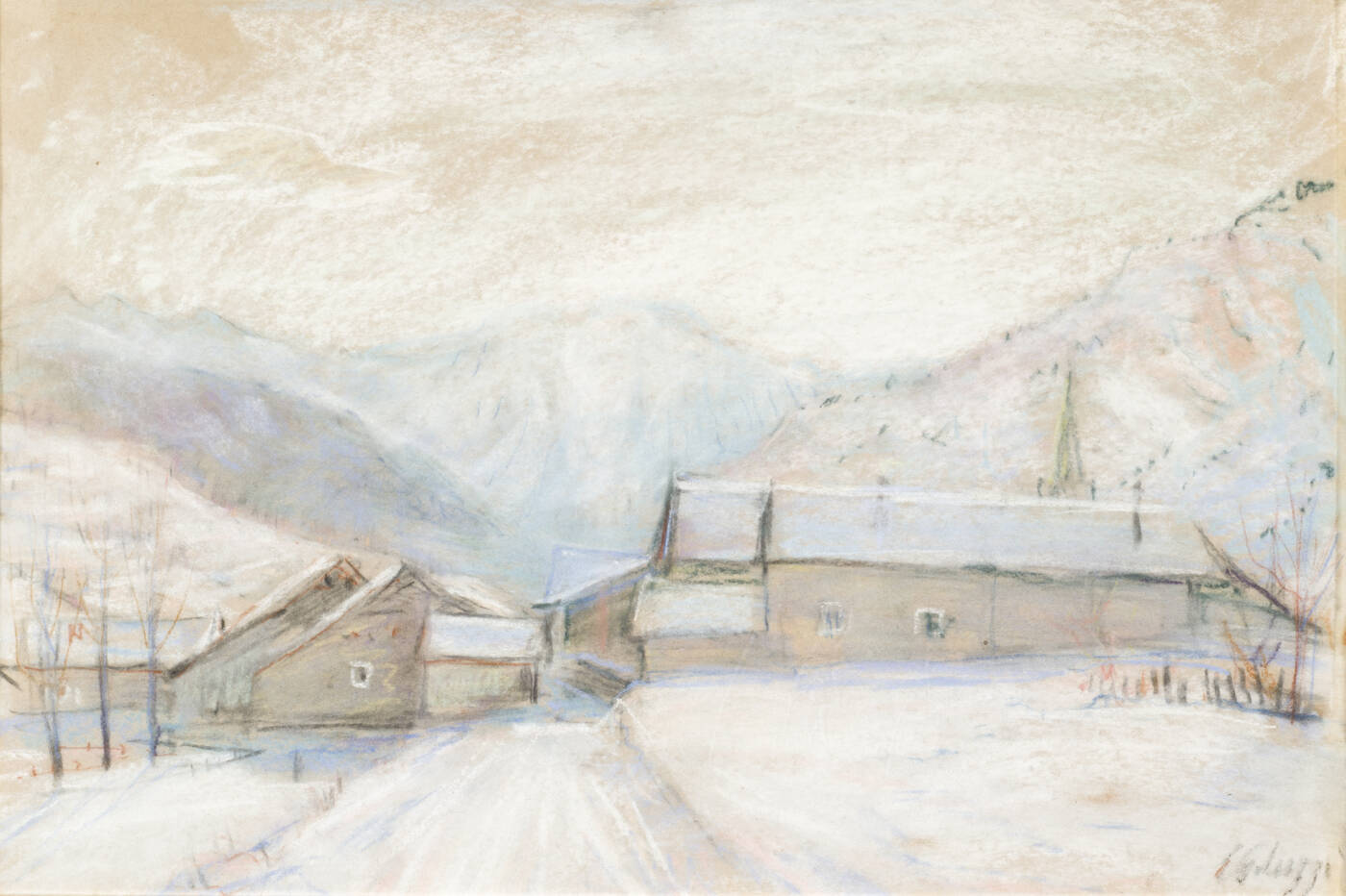 ESO PELUZZI - 'Bardonecchia' 1955