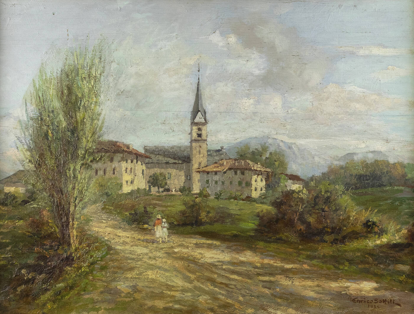 ENRICO SOTTILI - 'Romeno - Val di Non' 1934