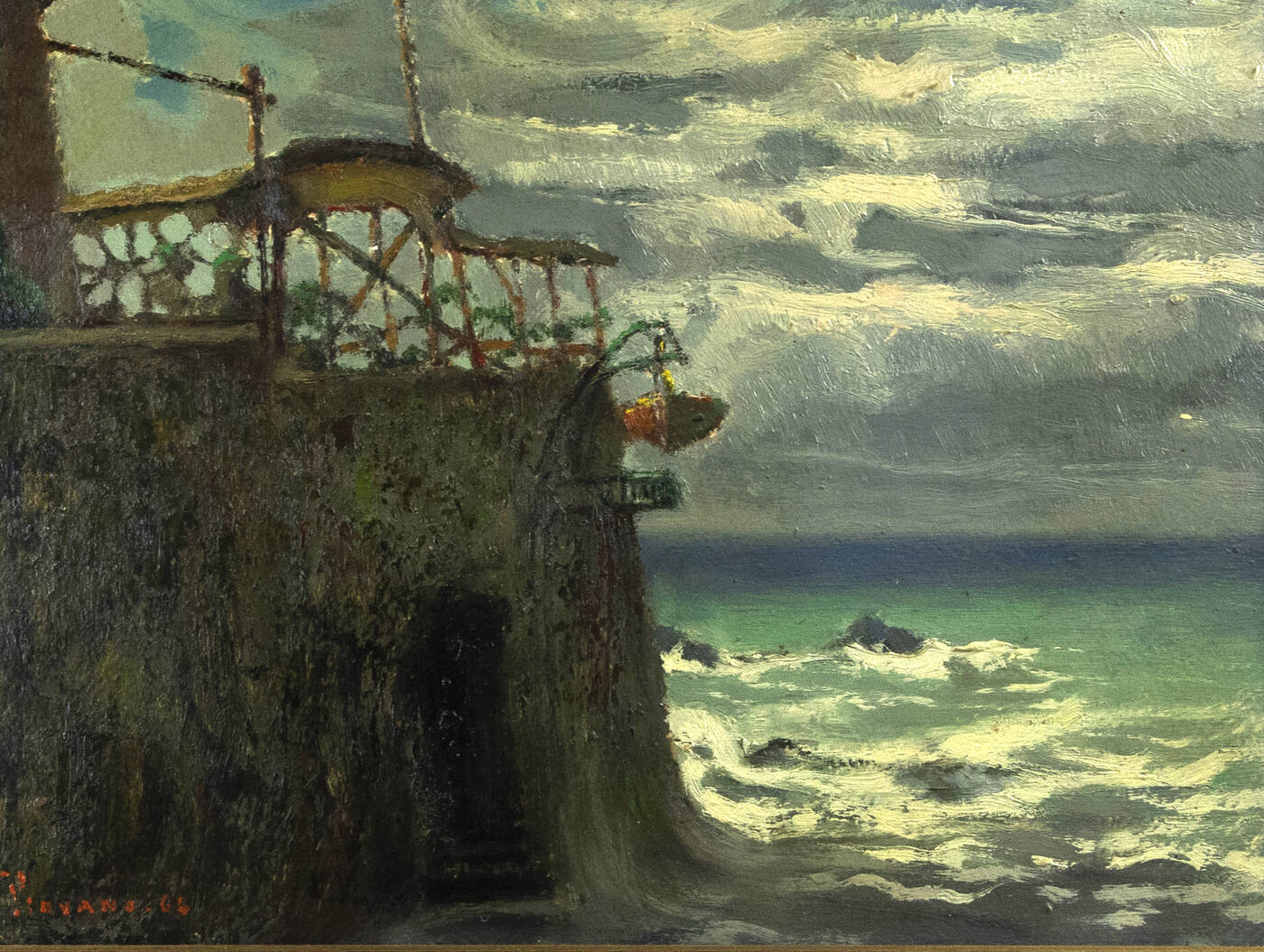 FERRUCCIO PIOVANO - 'Genova Boccadasse' giugno 1964