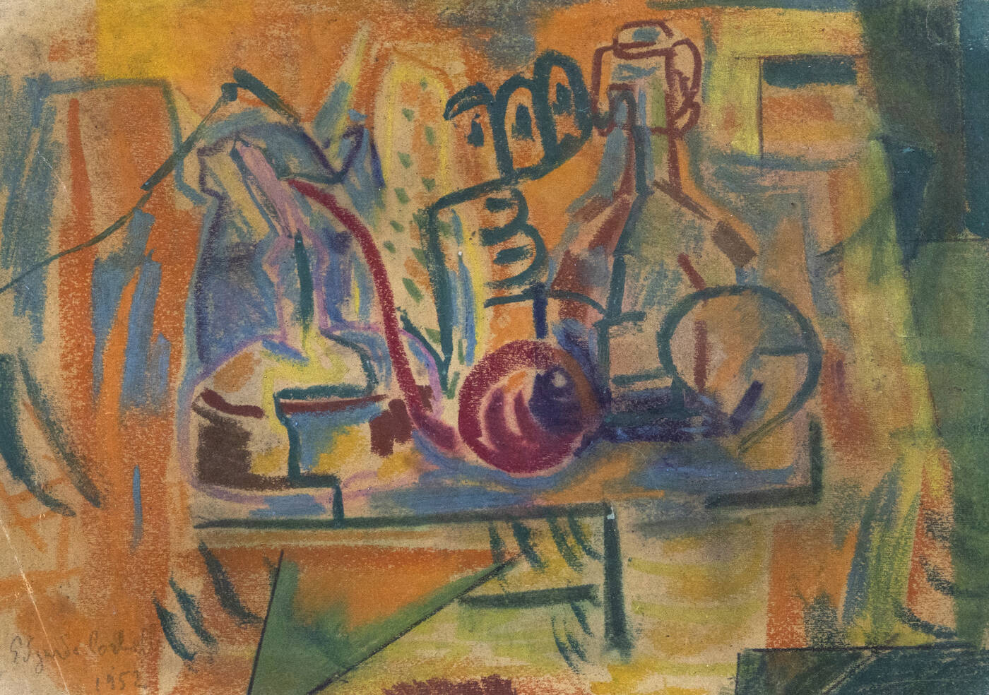 EDGARDO CORBELLI - 'Senza titolo' 1952