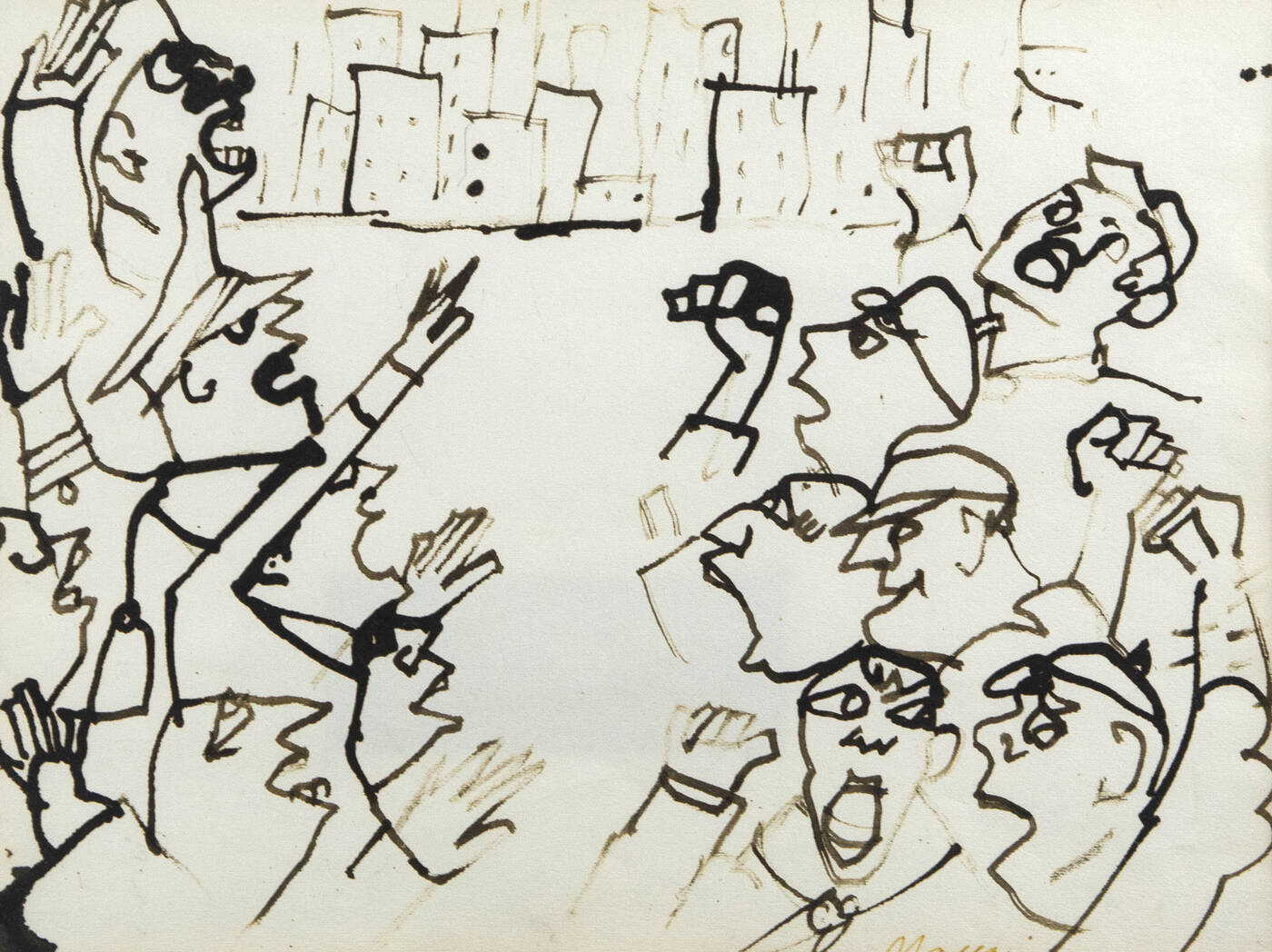 MINO MACCARI - 'Lotte civili'