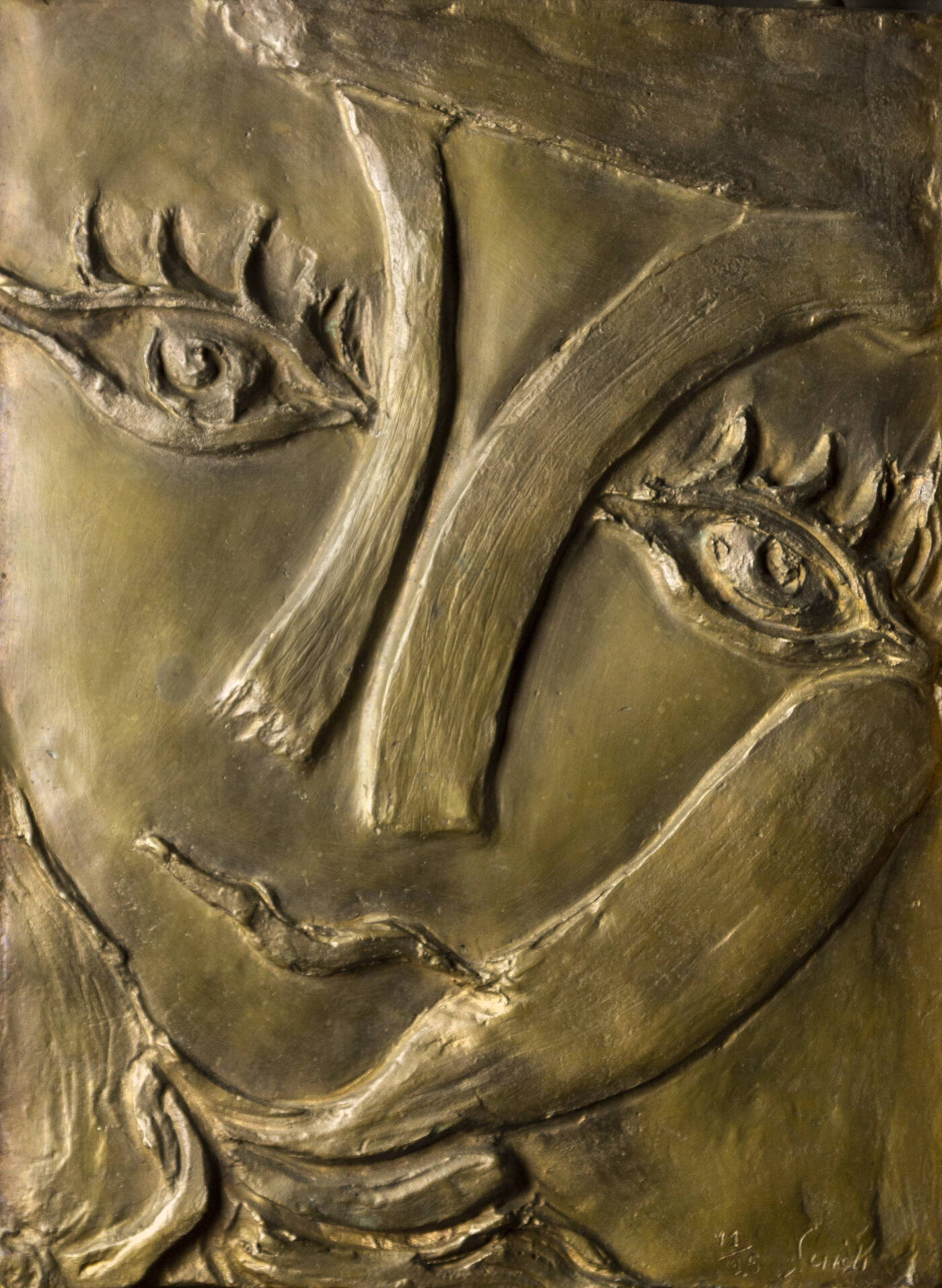 VIRGILIO GUIDI - 'Grandi teste' 1972