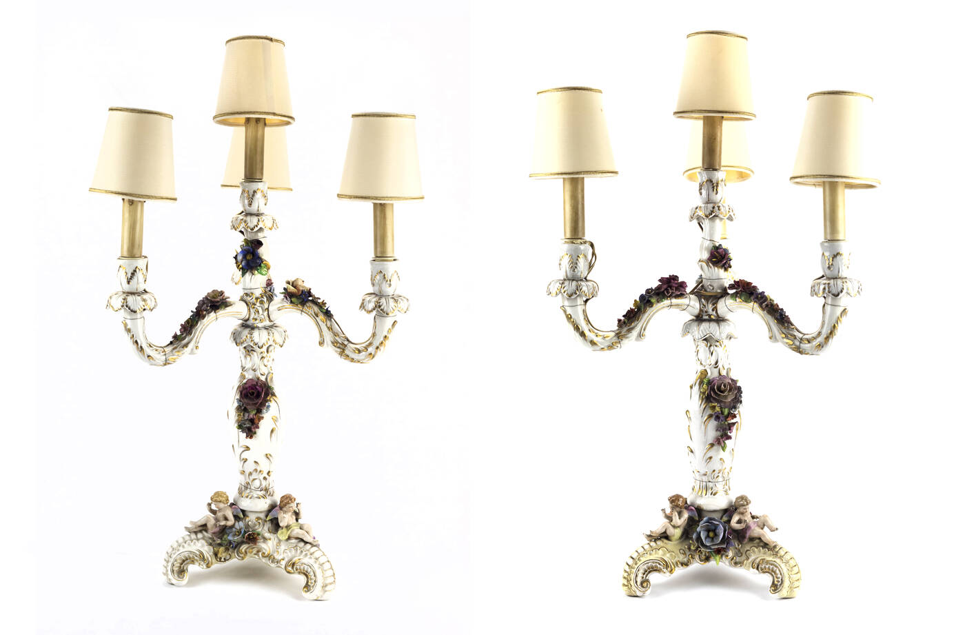 COPPIA DI CANDELIERI