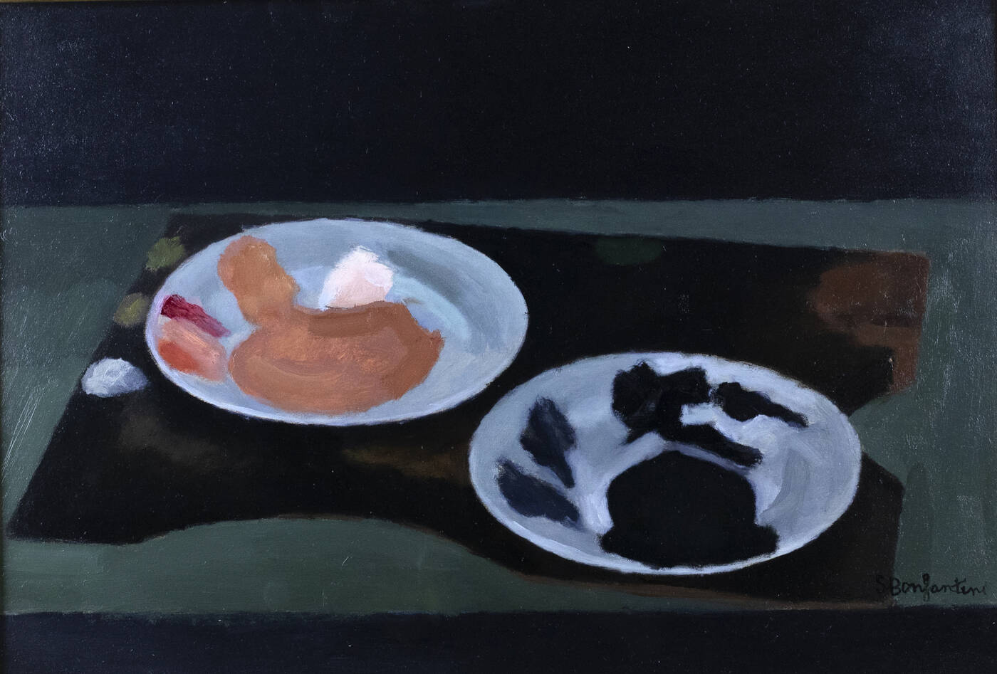 SERGIO BONFANTINI - 'Prove di colore' 1986