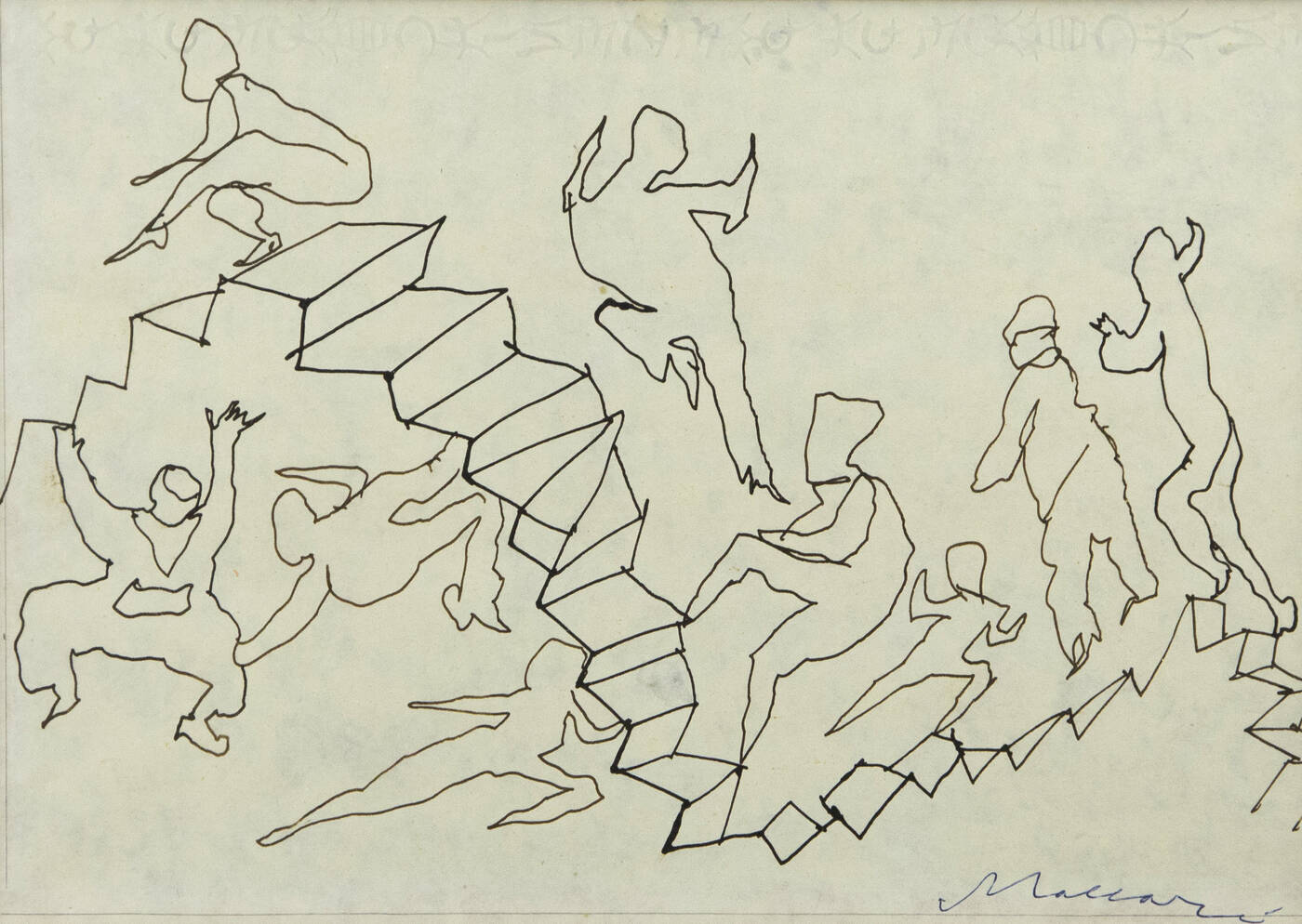 MINO MACCARI - 'Personaggi'