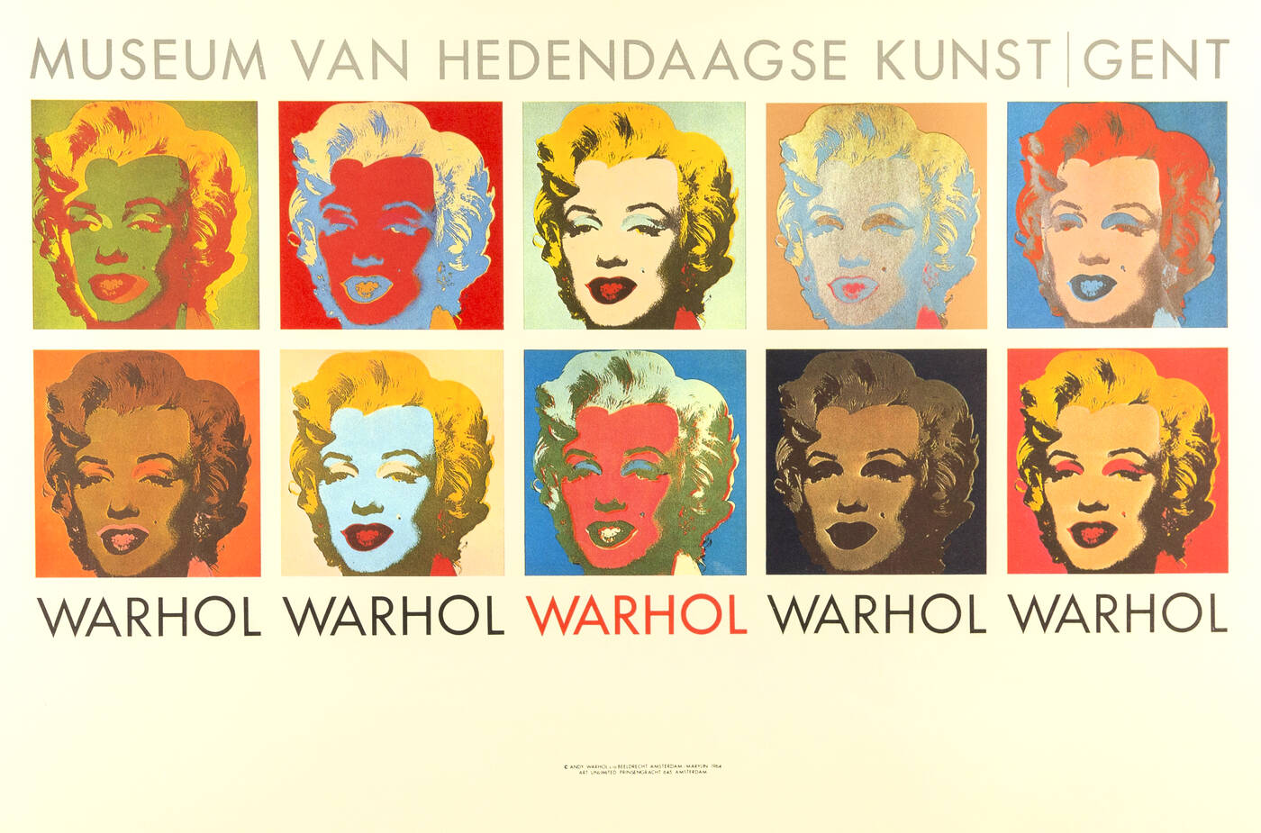 MANIFESTO - Andy Warhol, Museum Van Hedendaagse Kunst, Gent, 1964