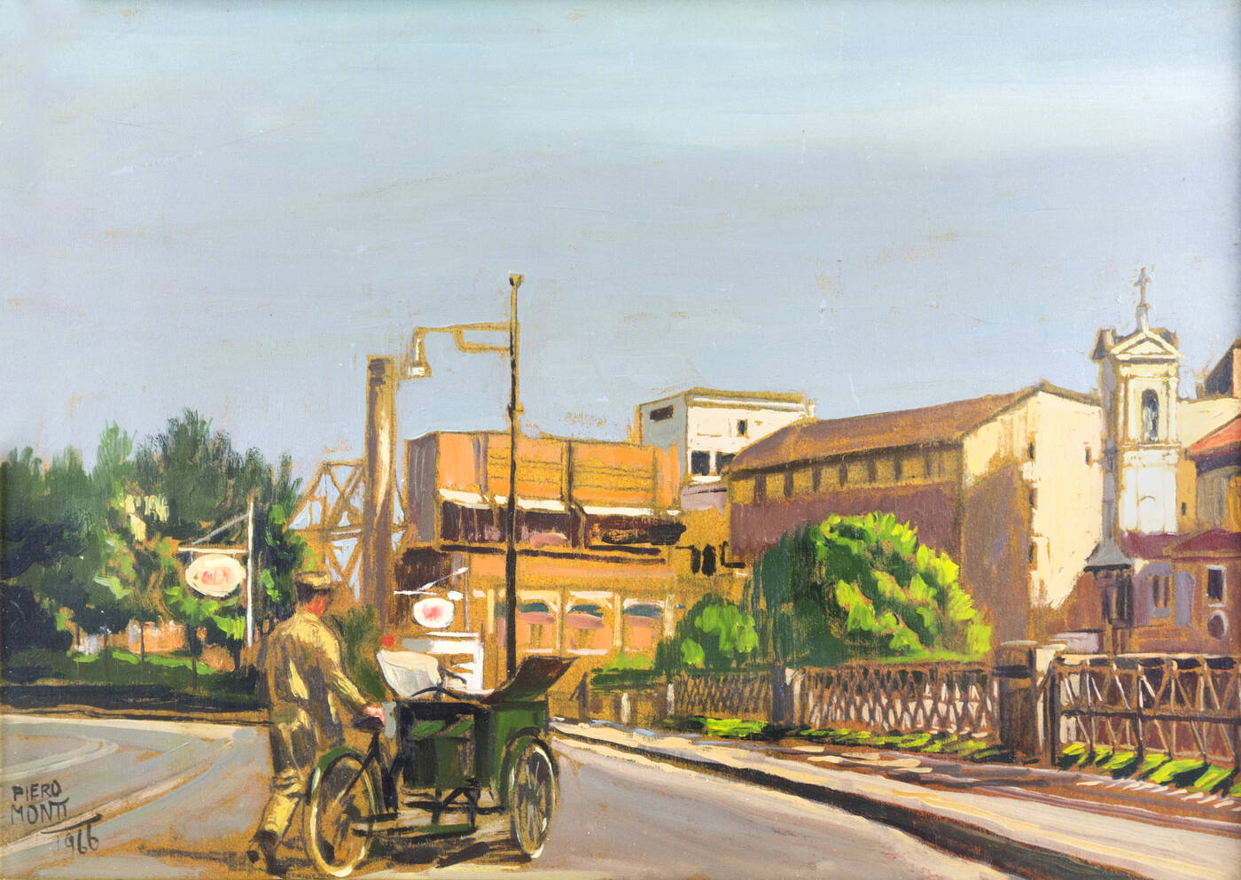 PIERO MONTI - 'Il rigattiere' 1966