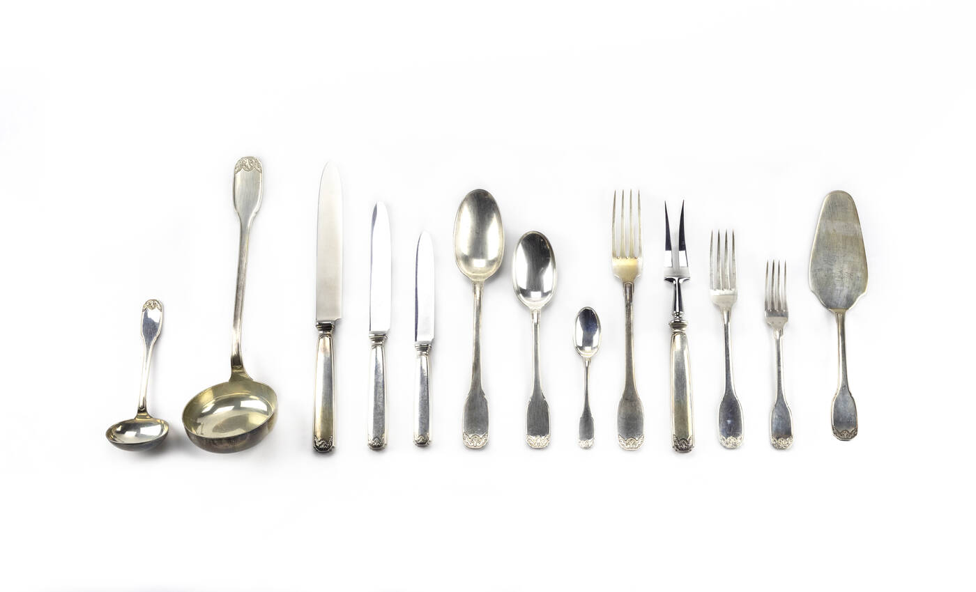 SERVIZIO DI POSATE IN ARGENTO