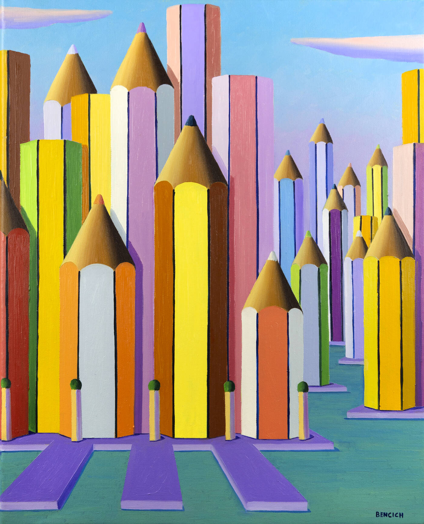 ANTONIO BENCICH - 'West St' 2011